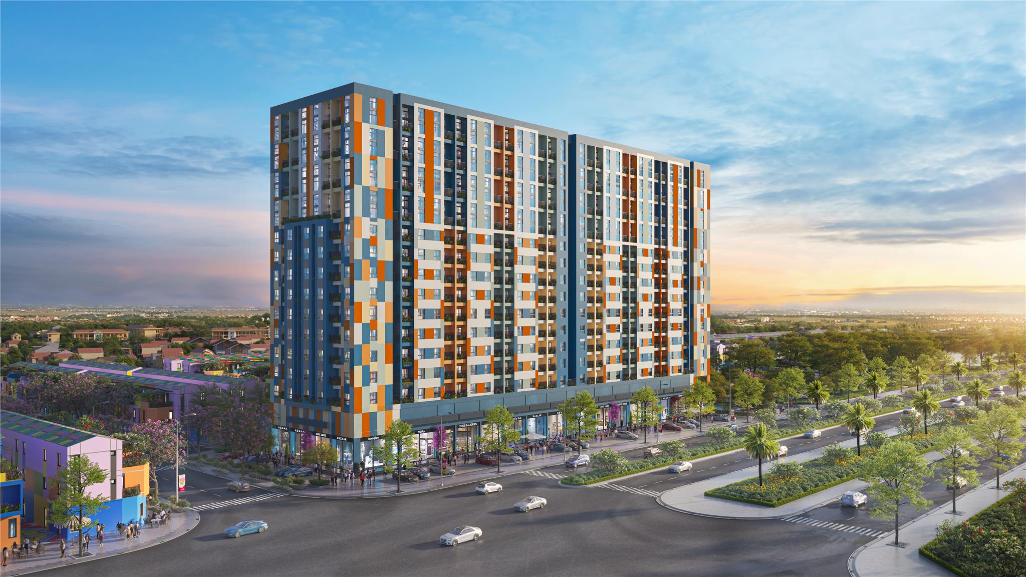  COLOR HOME NOXH THẤP TẦNG LÊ HỒ 