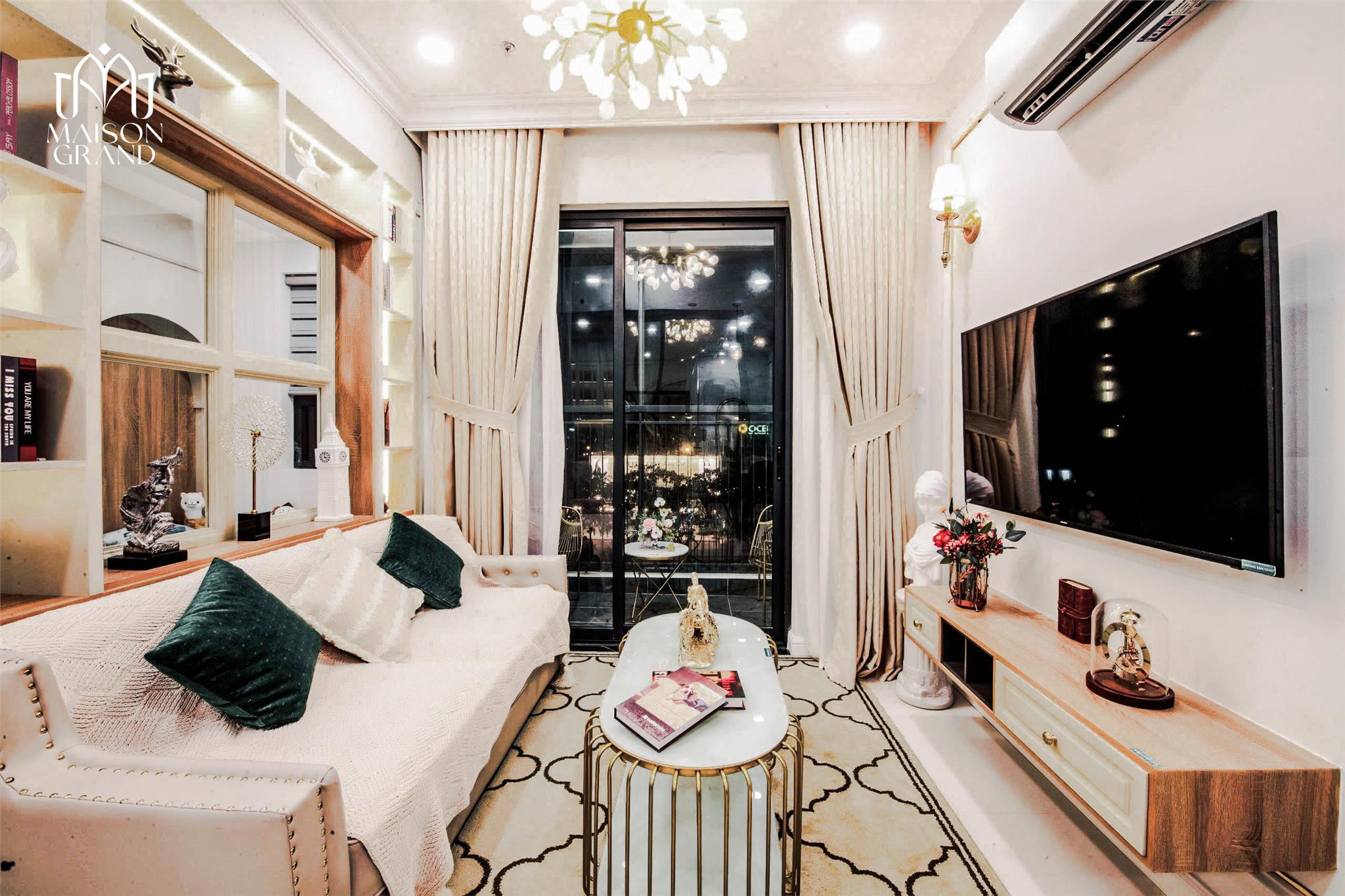  BÁN CĂN HỘ 2PN+ 2WC 71m² – TRÁI TIM KCN PHÚ MỸ, MAISON GRAND 2,343 TỶ 