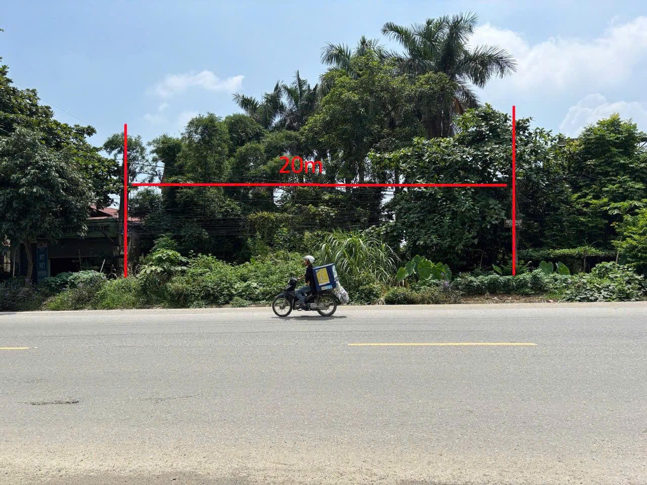  [Chính chủ] Bán lô đất 1000m2 mặt tiền 20m bám đường QL21 đối diện ĐH Lâm Nghiệp, view Hồ Xuân Mai 