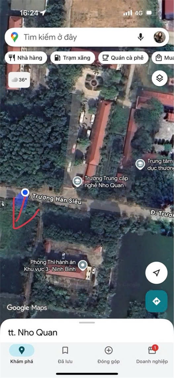  ĐẤT ĐẸP - GIÁ TỐT Chính Chủ Cần Bán Lô Đất 480m2 Tại Thị Trấn Nho Quan, Ninh Bình 