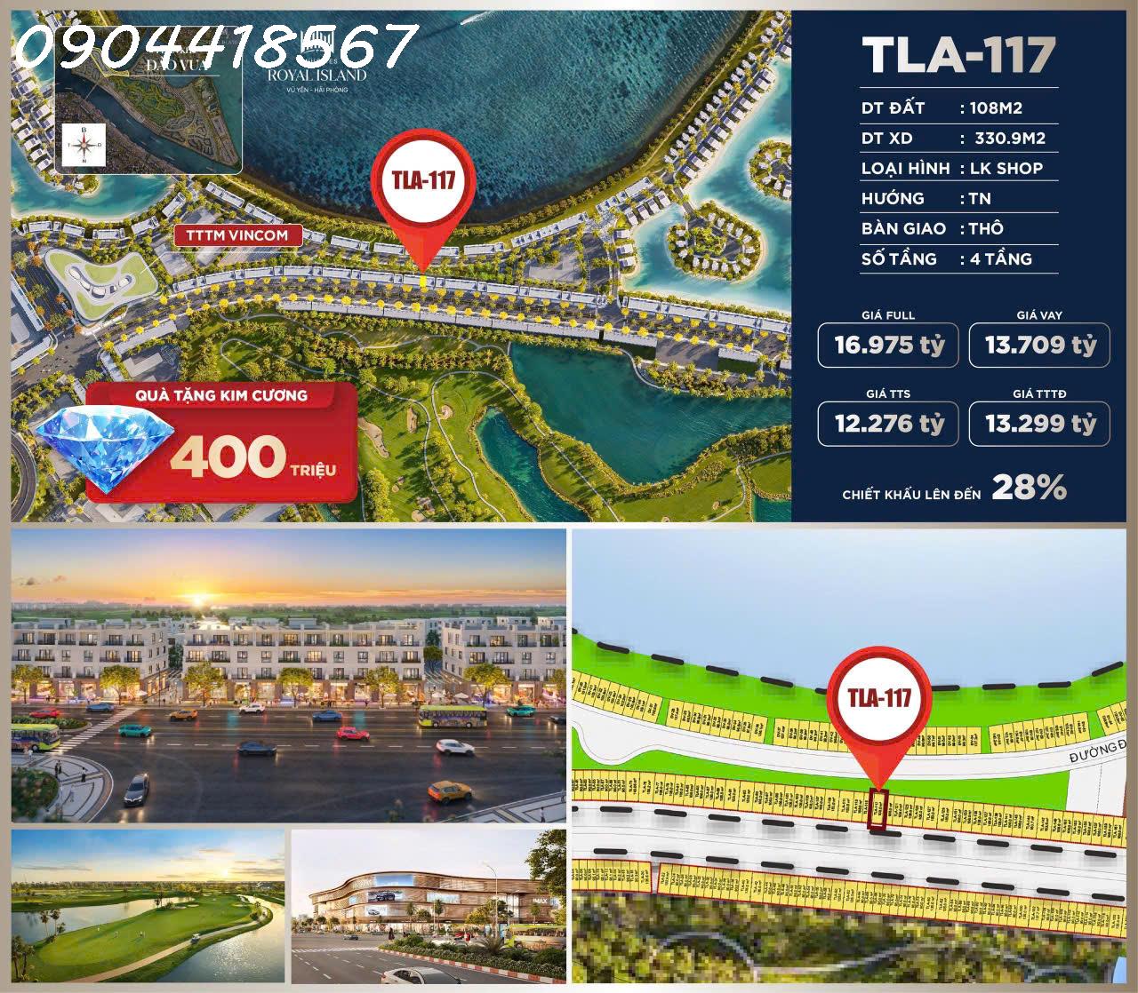  HÀNG KỊCH ĐỘC - Duy nhất 1 căn Shophouse nằm ngay sát Vincom Mega Mall lớn nhất Miền Bắc 