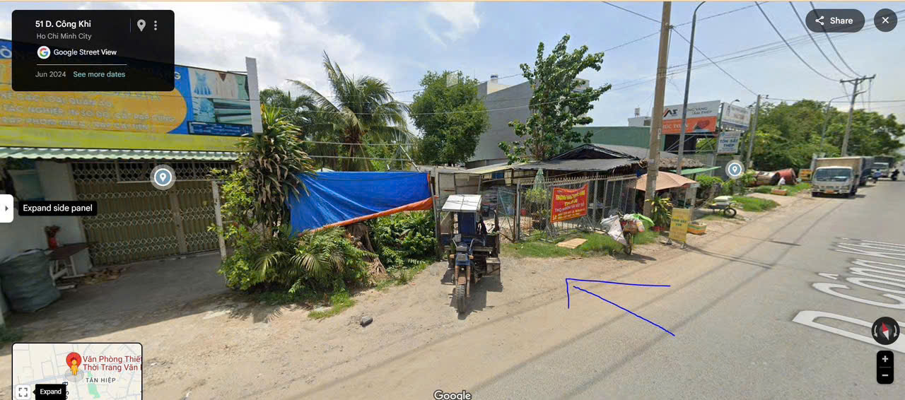  BÁN ĐẤT NỀN MẶT TIỀN – DƯƠNG CÔNG KHI, TÂN HIỆP, HÓC MÔN- TPHCM – 299m² – 12,25 TỶ 