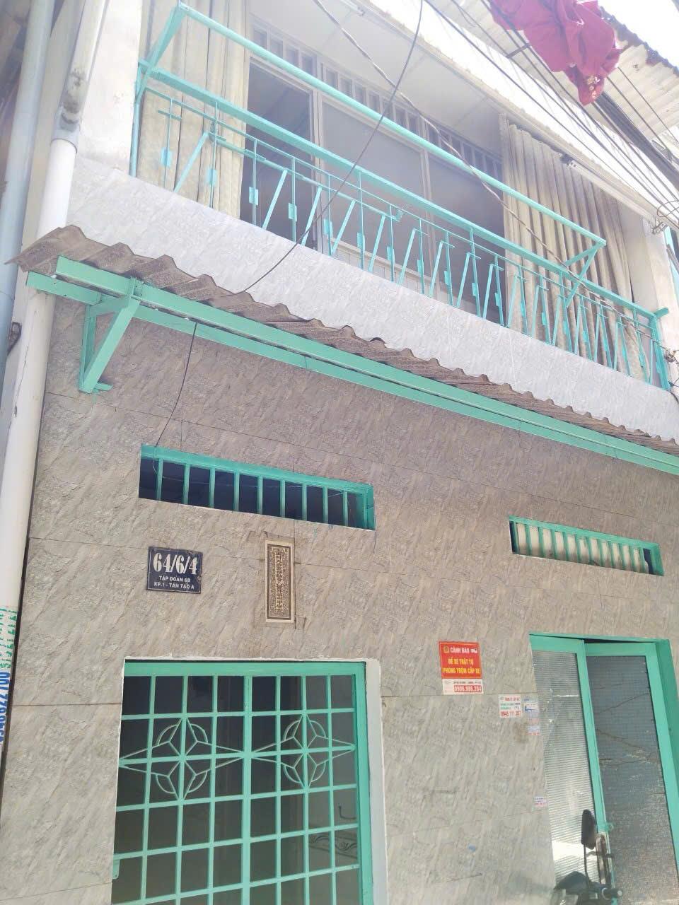  BÁN NHÀ HẺM 64 Đường Tập Đoàn 6B, TÂN TẠO A-  5 TỶ 