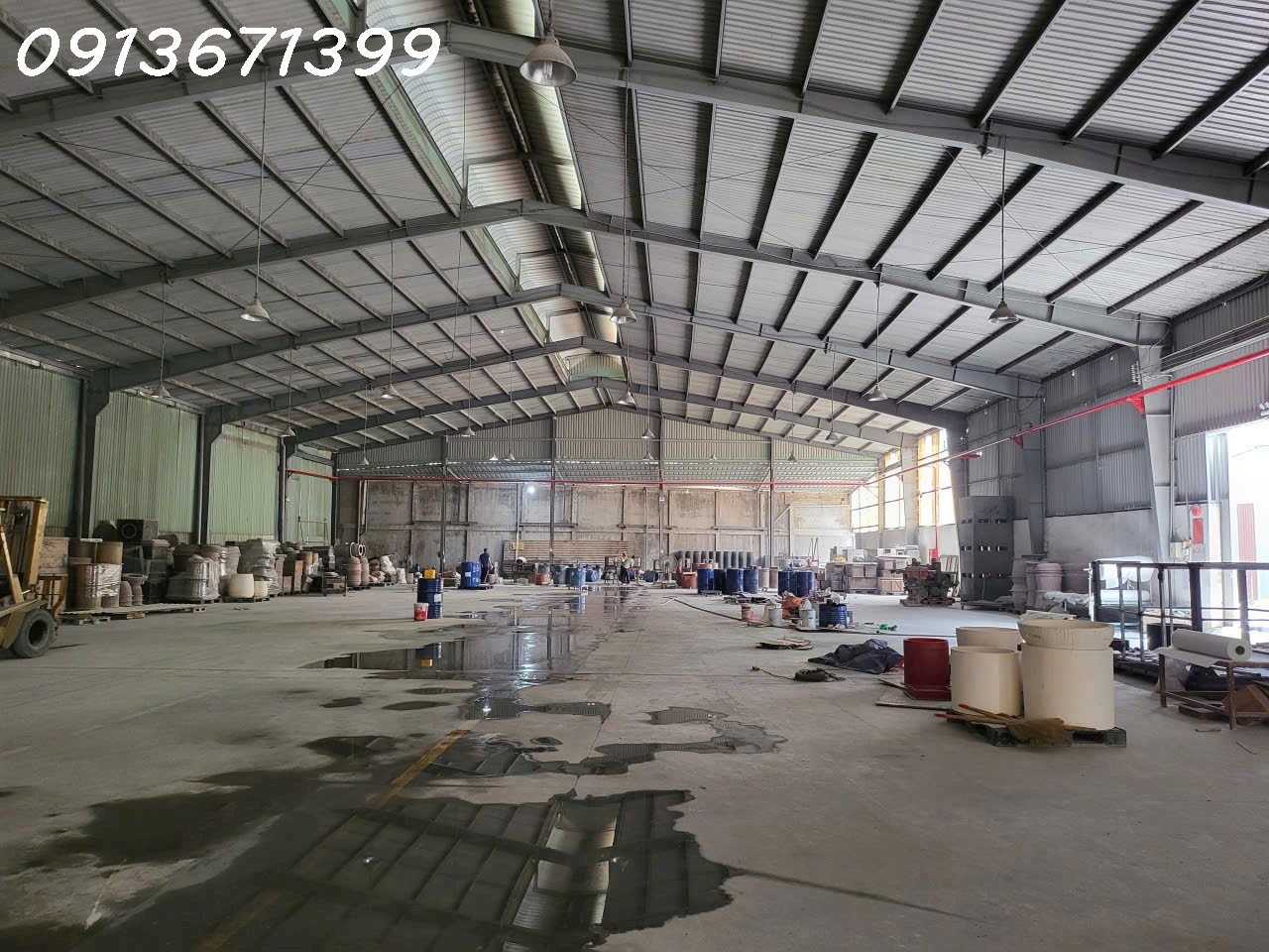  ???? CHO THUÊ NHÀ XƯỞNG 2.900M² – BÀU BÀNG, BẾN CÁT, BÌNH DƯƠNG – PCCC TỰ ĐỘNG 