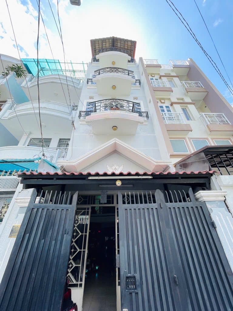  NHÀ 56M² HẺM XE HƠI – 4 LẦU KHU VIP NƠ TRANG LONG – giá 10.679 TỶ 