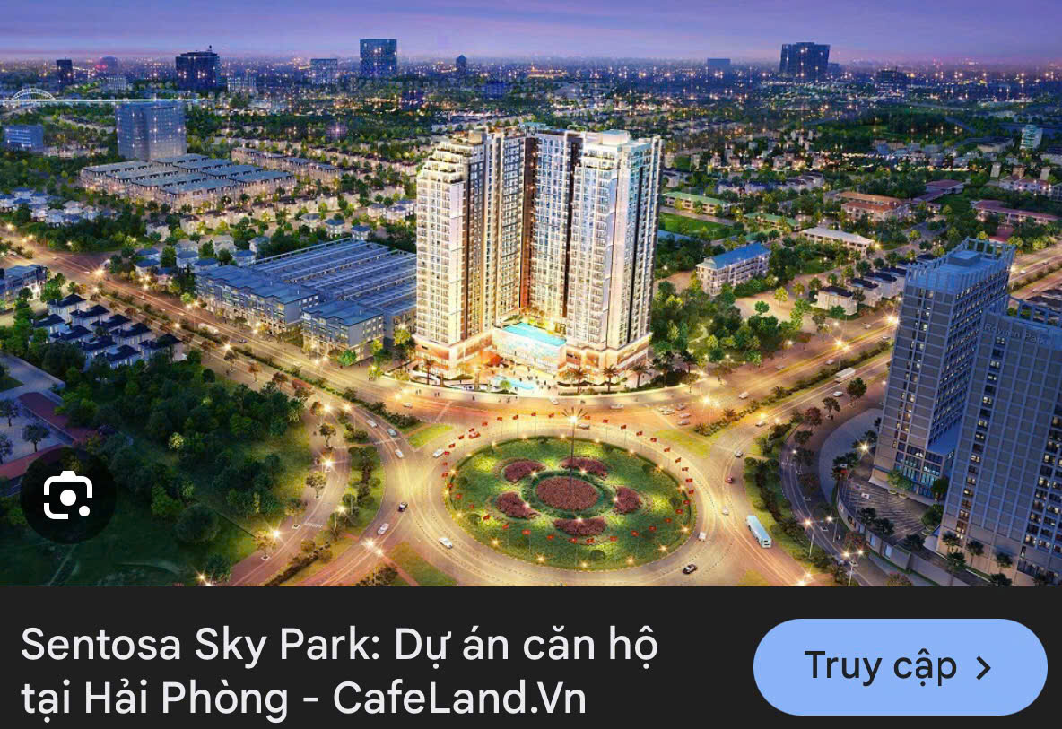  CHO THUÊ CĂN STUDIO TẠI TÒA SENTOSA – VÕ NGUYÊN GIÁP, LÊ CHÂN, HẢI PHÒNG 