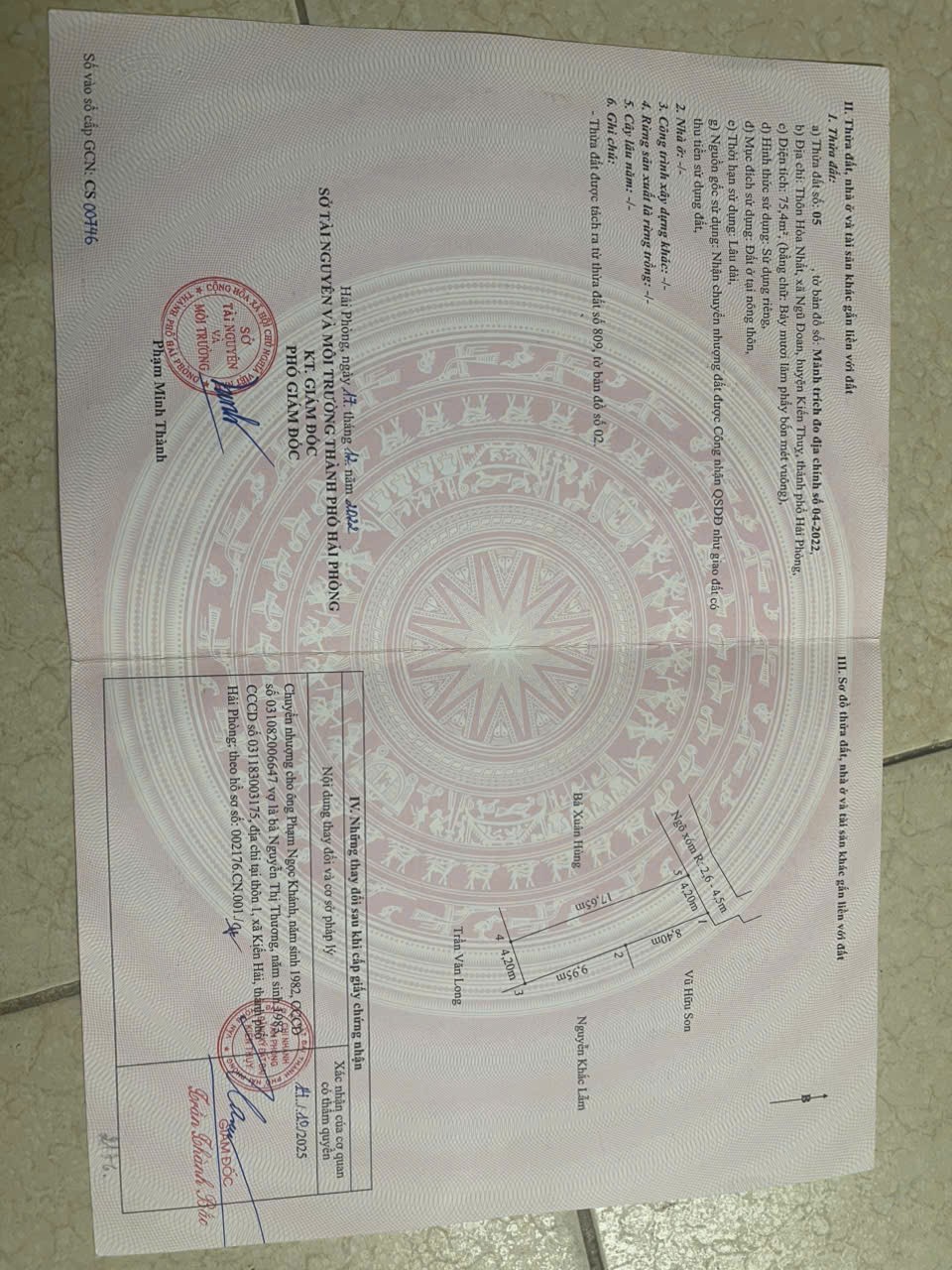  ????LÔ ĐẤT 90M² GIÁ 8XX TRIỆU – ĐƯỜNG BÊ TÔNG Ô TÔ TRÁNH – HÒA NHẤT, NGŨ ĐOAN – ZALO 0567 222 555 