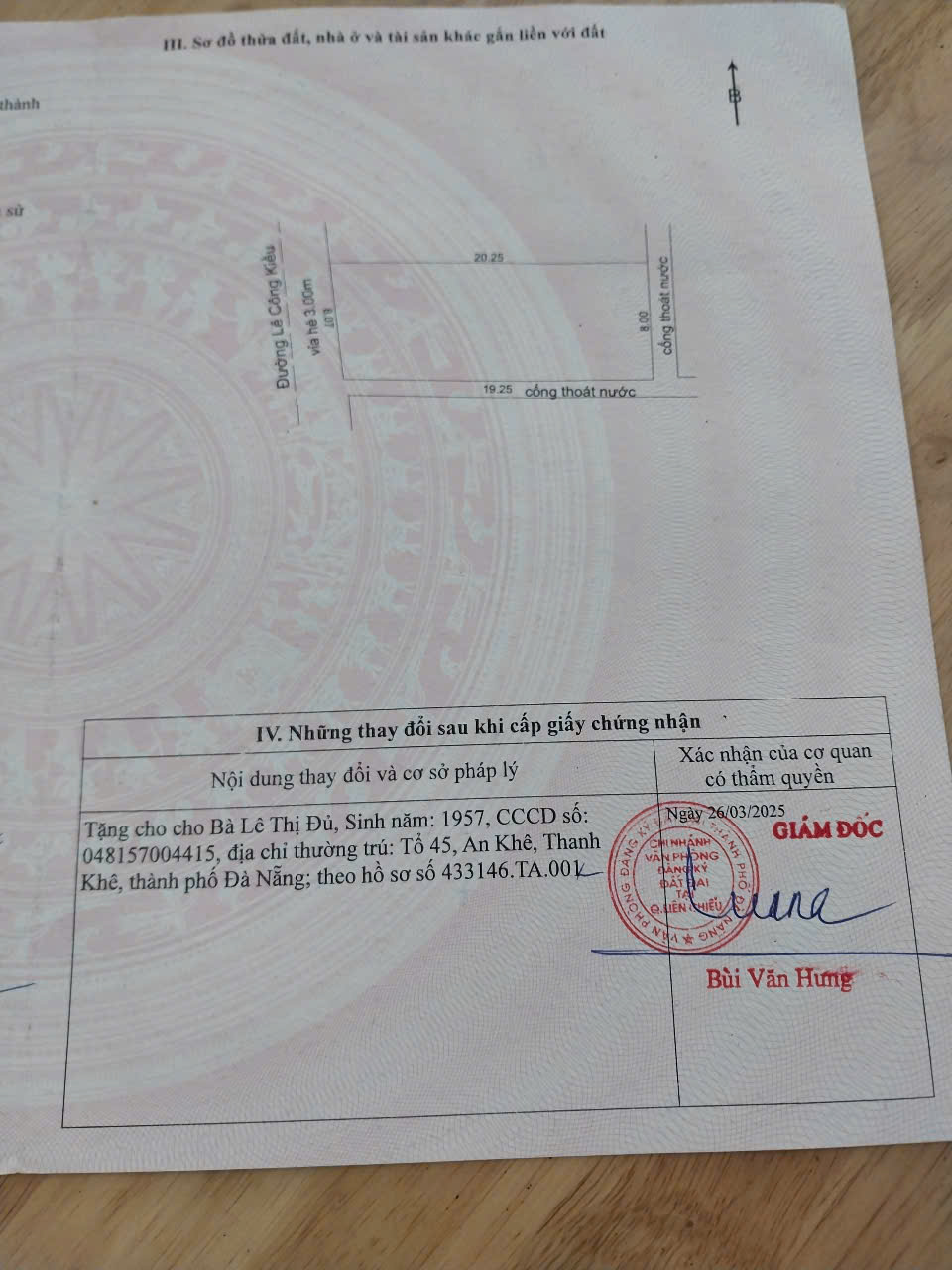  ????????Bán đất đường Lê Công Kiều - Hòa Khánh Bắc - Liên Chiểu - Đà Nẵng. 
