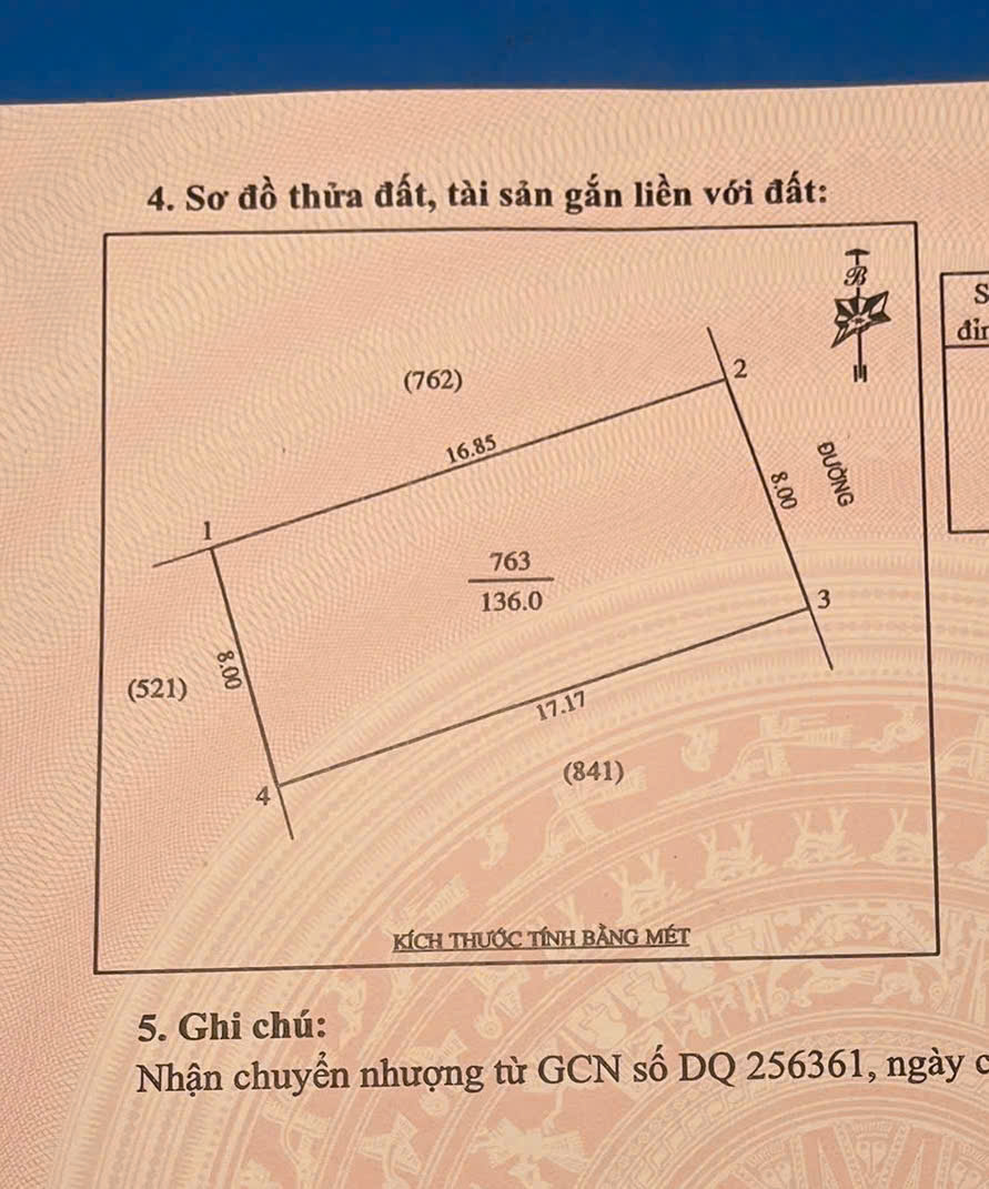  Bán 136m2 đất đẹp Lối 2 Trương Văn Lĩnh - Nghi Phú - P. Vinh Phú 
