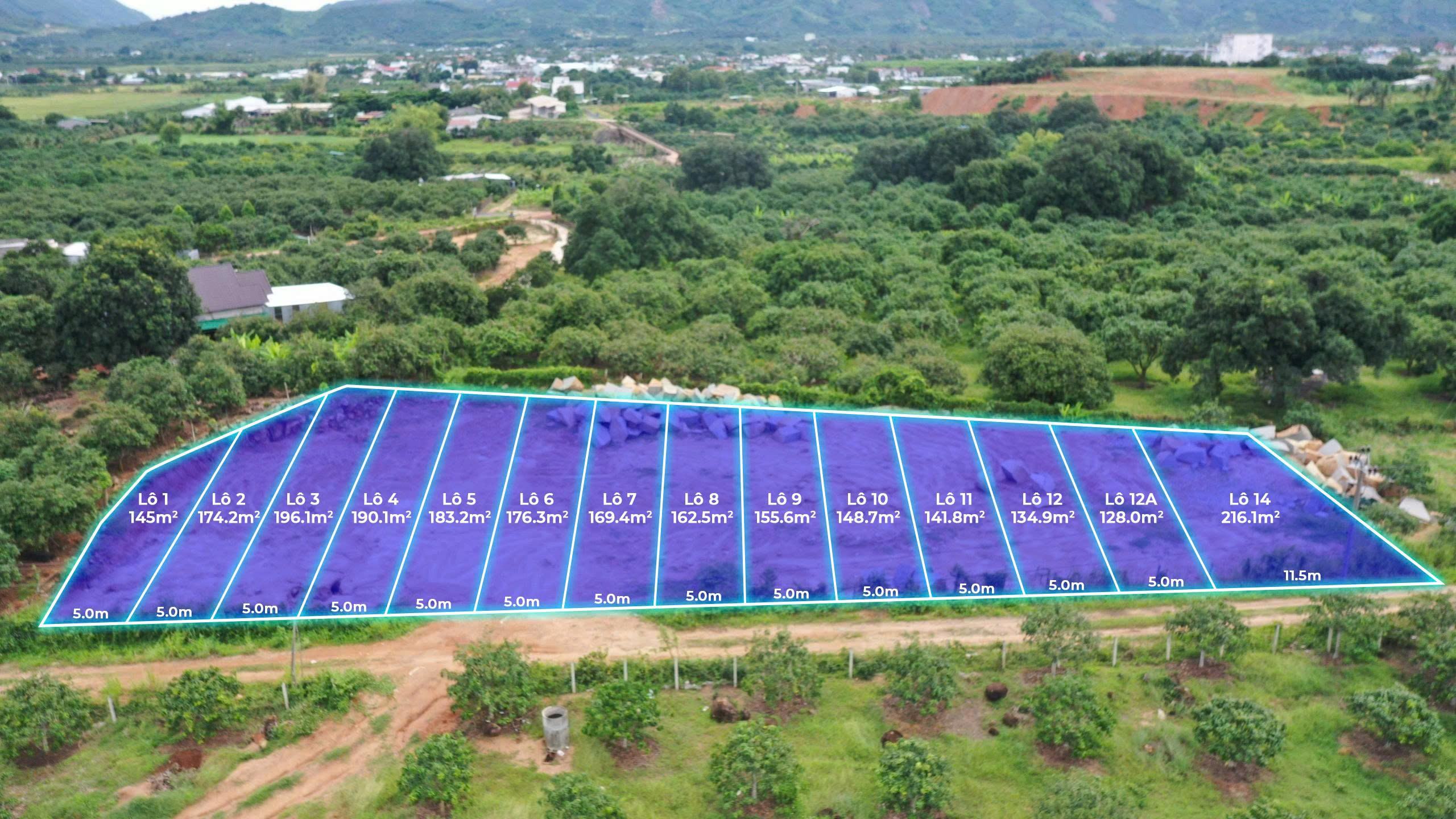  Đất nền Cam Lâm Khánh Hòa – 128m² full thổ cư, gần Quốc lộ 1A, pháp lý chuẩn 