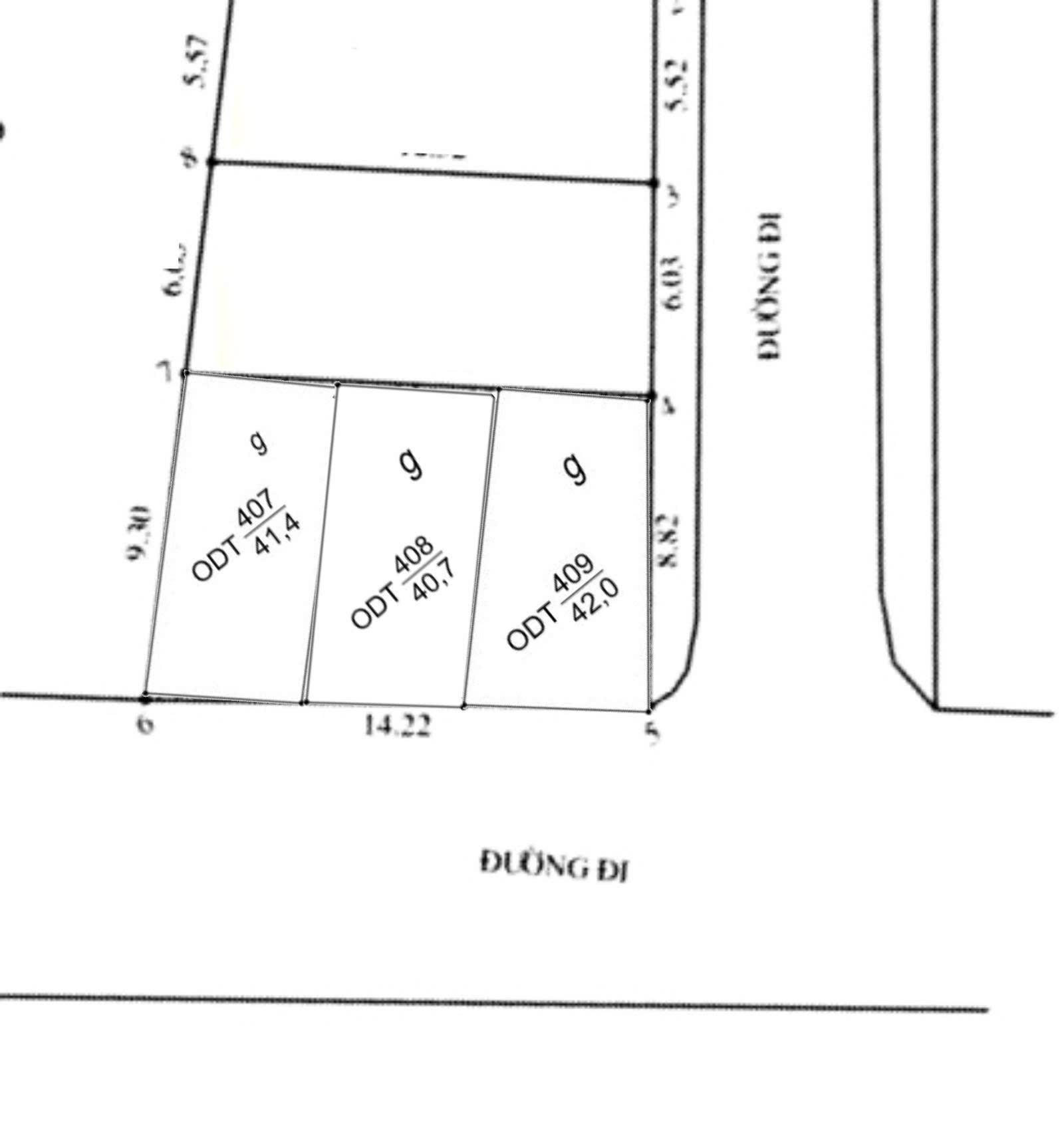  Bán 124m2 đất lô góc tặng nhà cấp 4 mặt tiền 23m đang cho thuê. Đường 13m khu Thạch Cầu. 