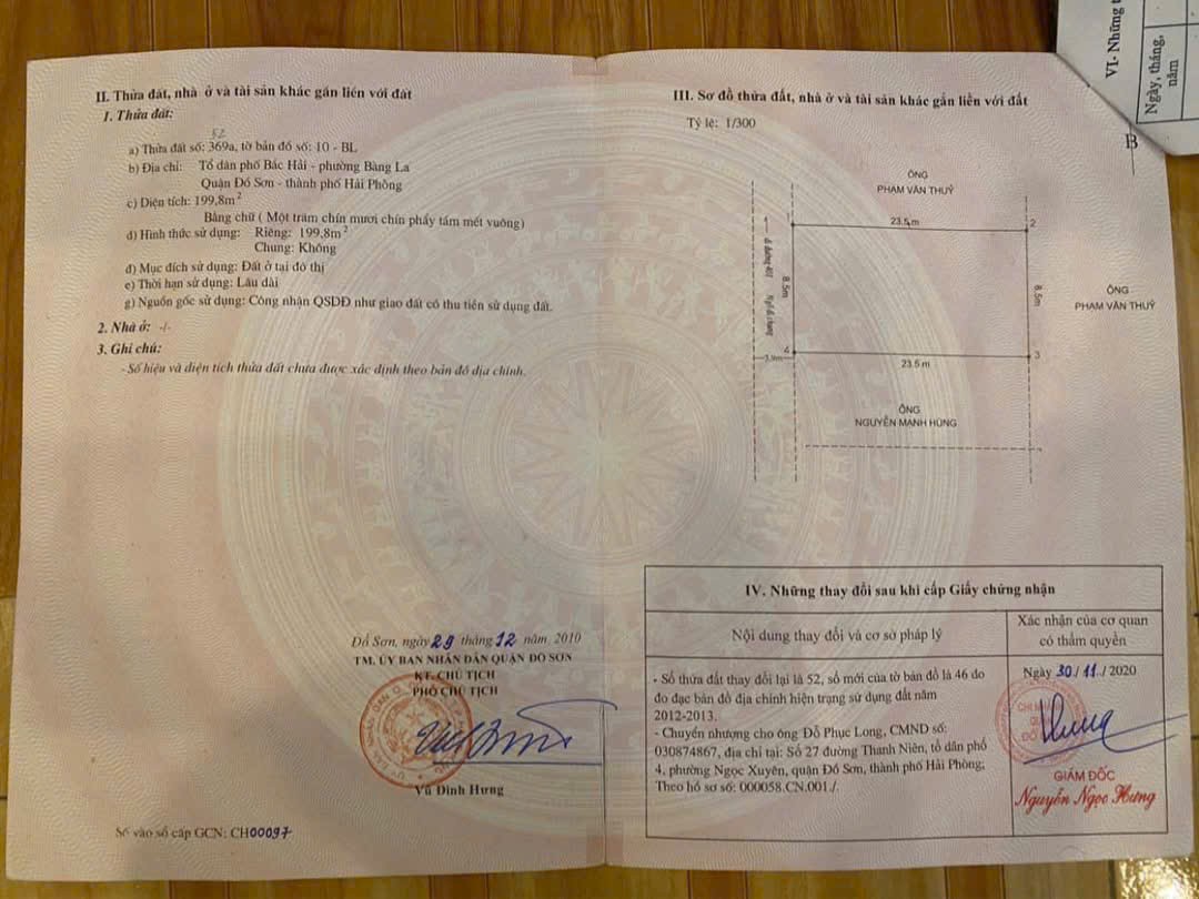  Lô đất 200m² giá đầu tư chỉ 1x triệu/m² trung tâm Bàng La  ZALO 0567 222 555 