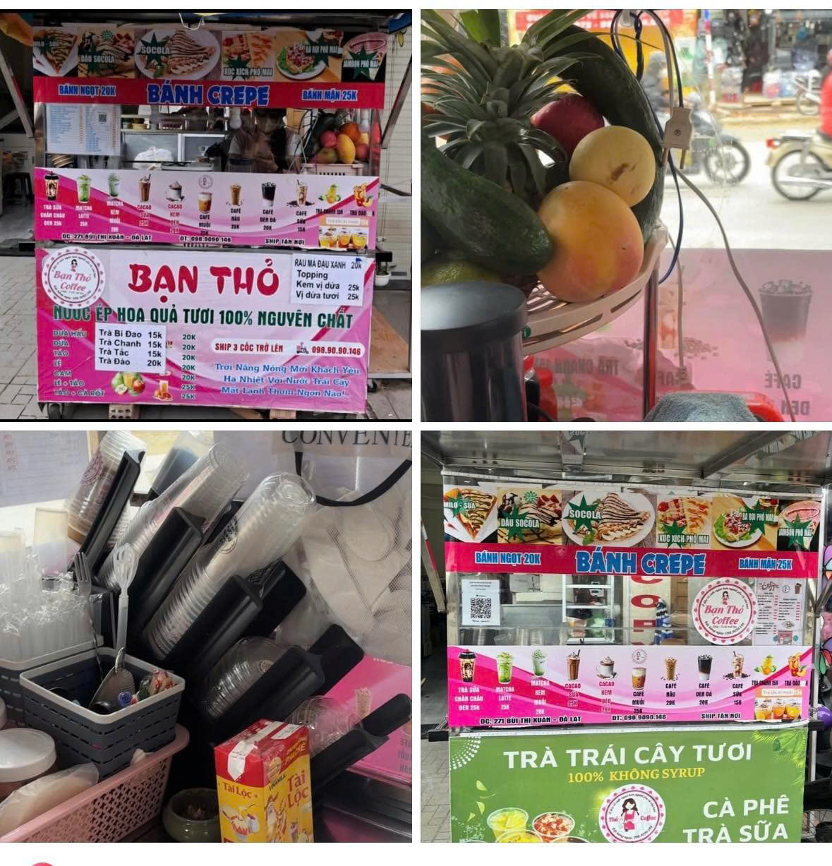  Mình về Bắc nên cần sang nhượng lại mặt bằng và quầy cafe nước ép Thỏ Coffee 