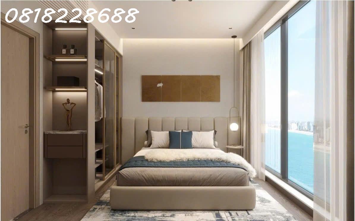  Cần tiền bán gấp cặp 2 căn studio dự án Sky M view trực diện biển, hướng Nam 32m2/căn 