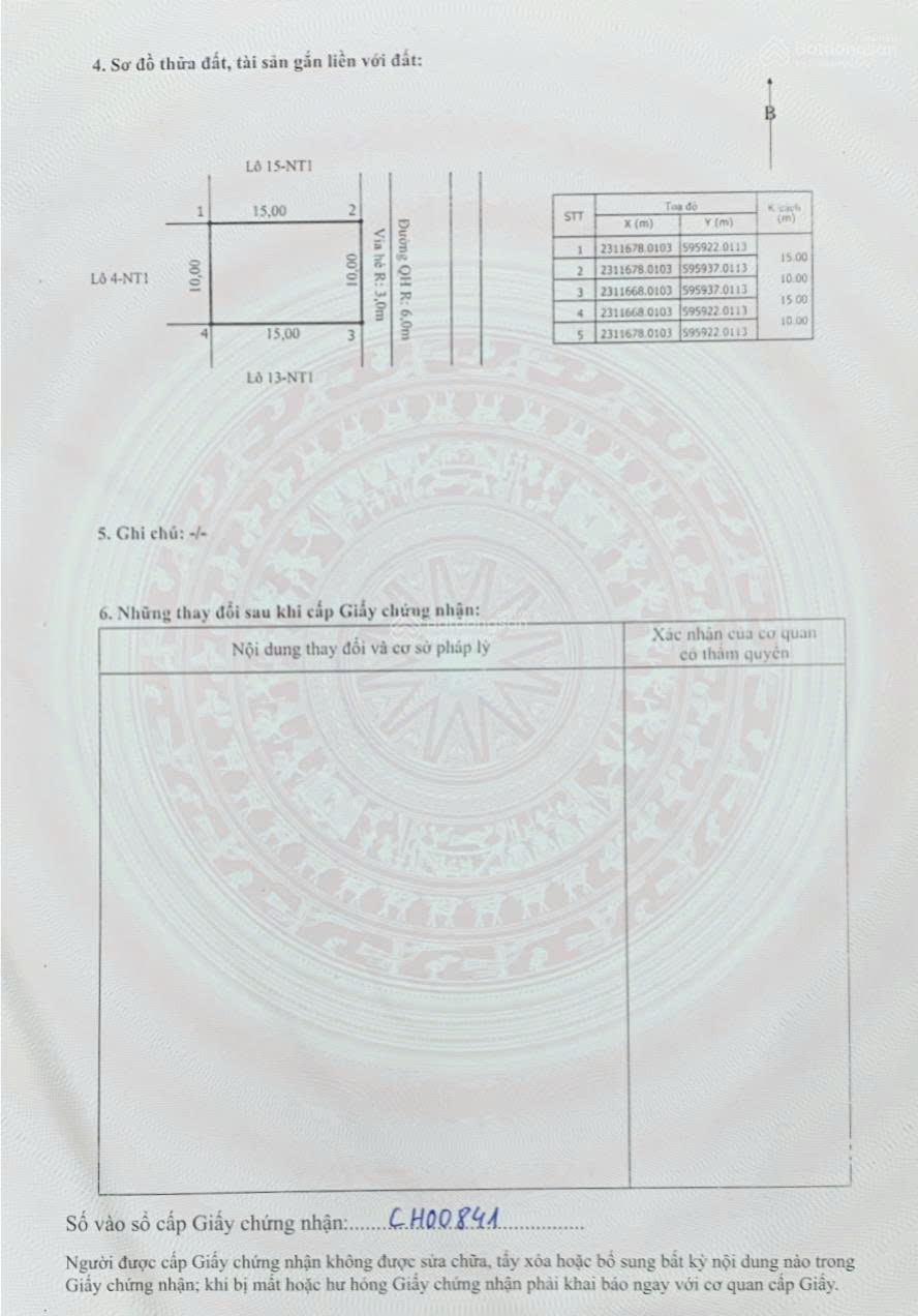  Chính chủ bán lô 14NT1 Tái định cư Đống Trịnh - Dương Quan - Thuỷ Nguyên 