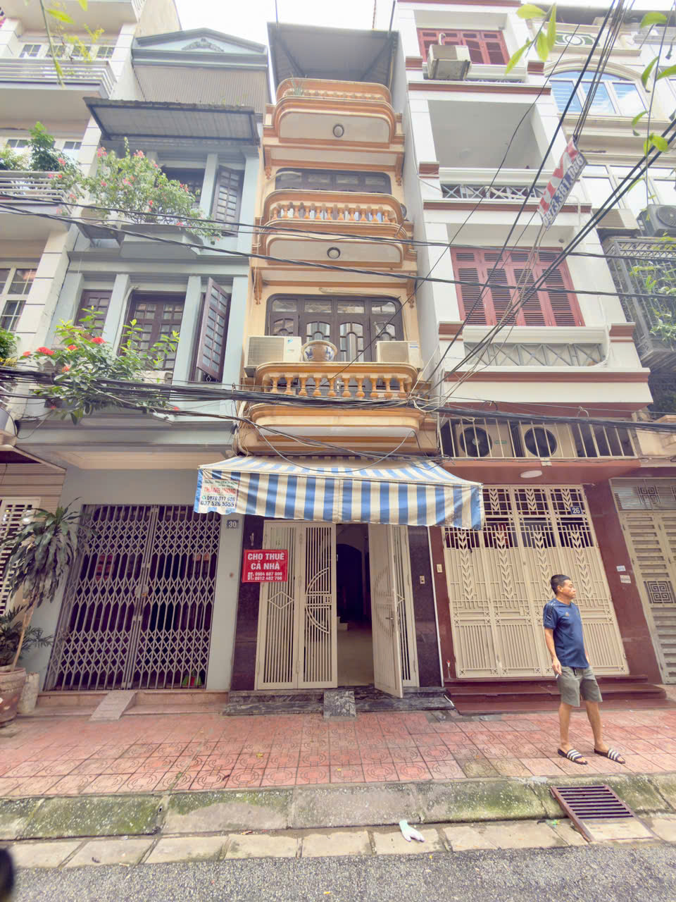  CHO THUÊ NHÀ RIÊNG 4 TẦNG – NGÕ Ô TÔ TRÁNH, HỒNG HÀ – BA ĐÌNH 