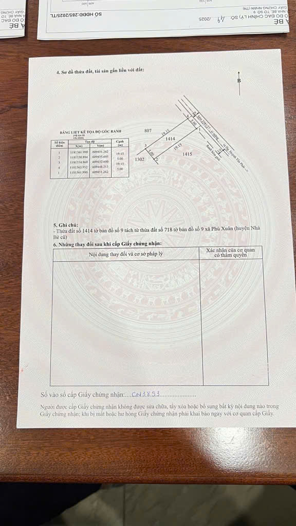  Bán Đất 5x20 - 100m2 - Huỳnh Tấn Phát Nhà Bè 3 Tỷ 680 