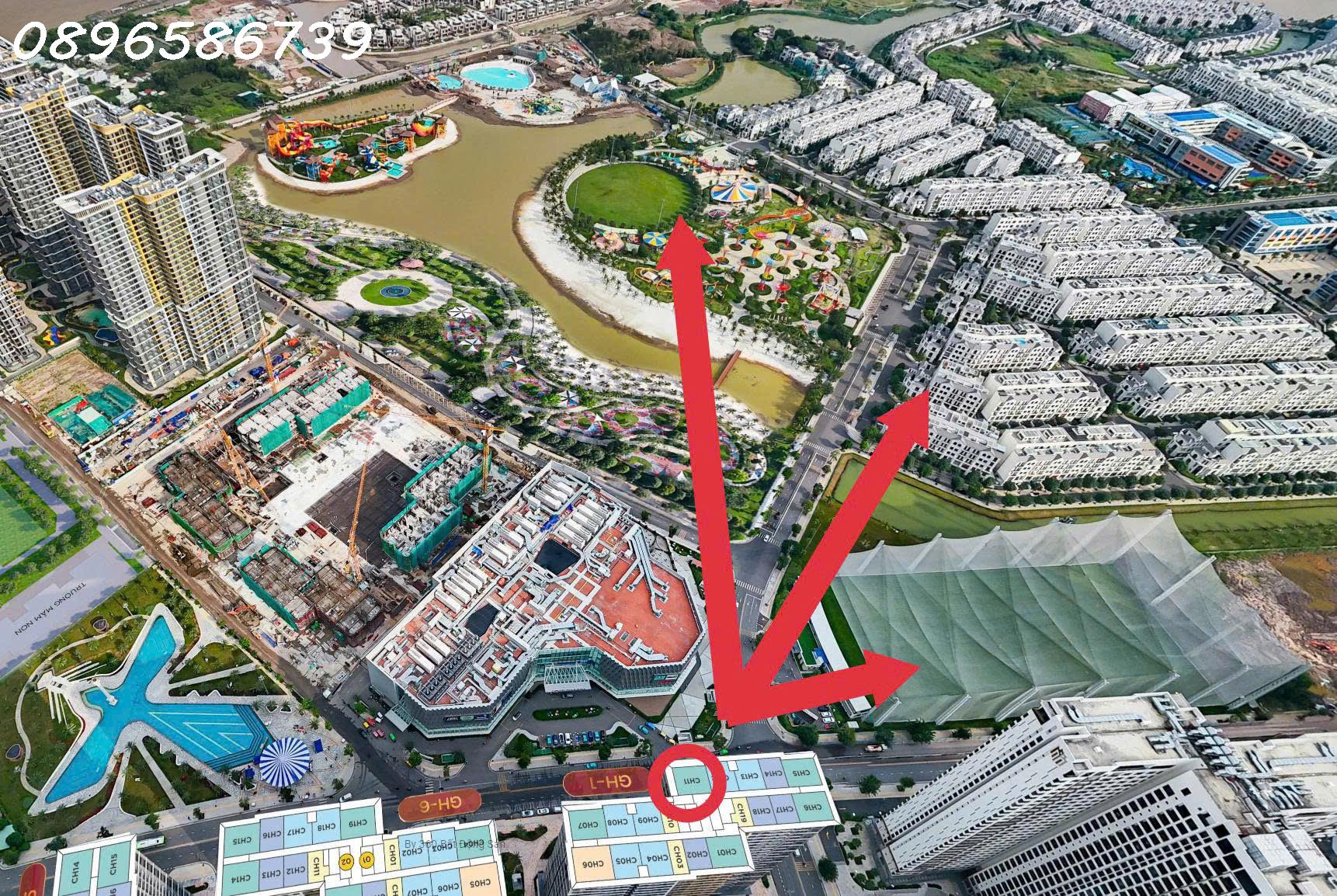  Bán căn hộ Vinhomes Grand Park Quận 9, view hoa hậu, hướng đông nam, DT 69.2m2 