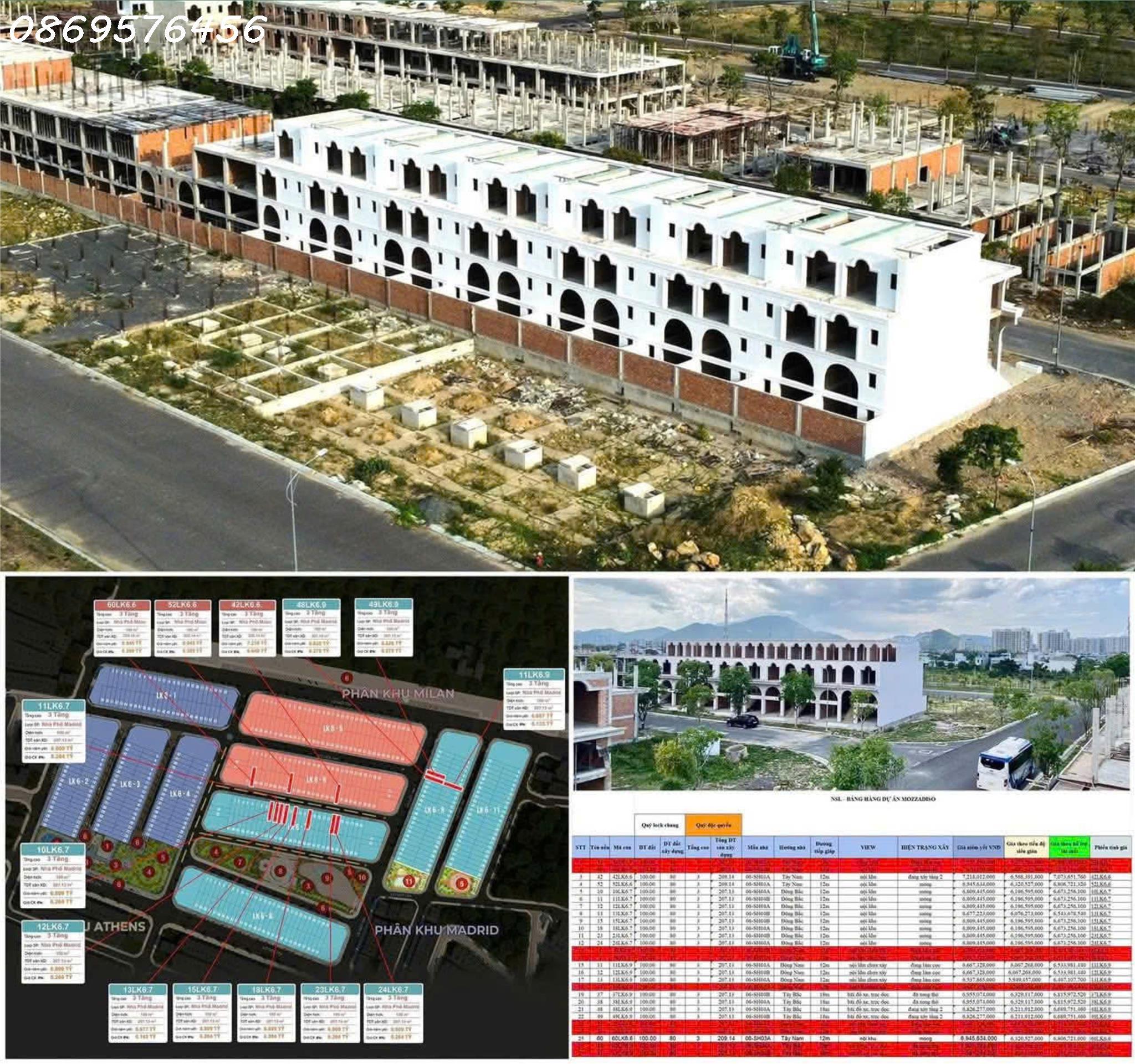  HÀNG MỚI KHU ĐÔ THỊ MỸ GIA KHÁNH HOÀ 