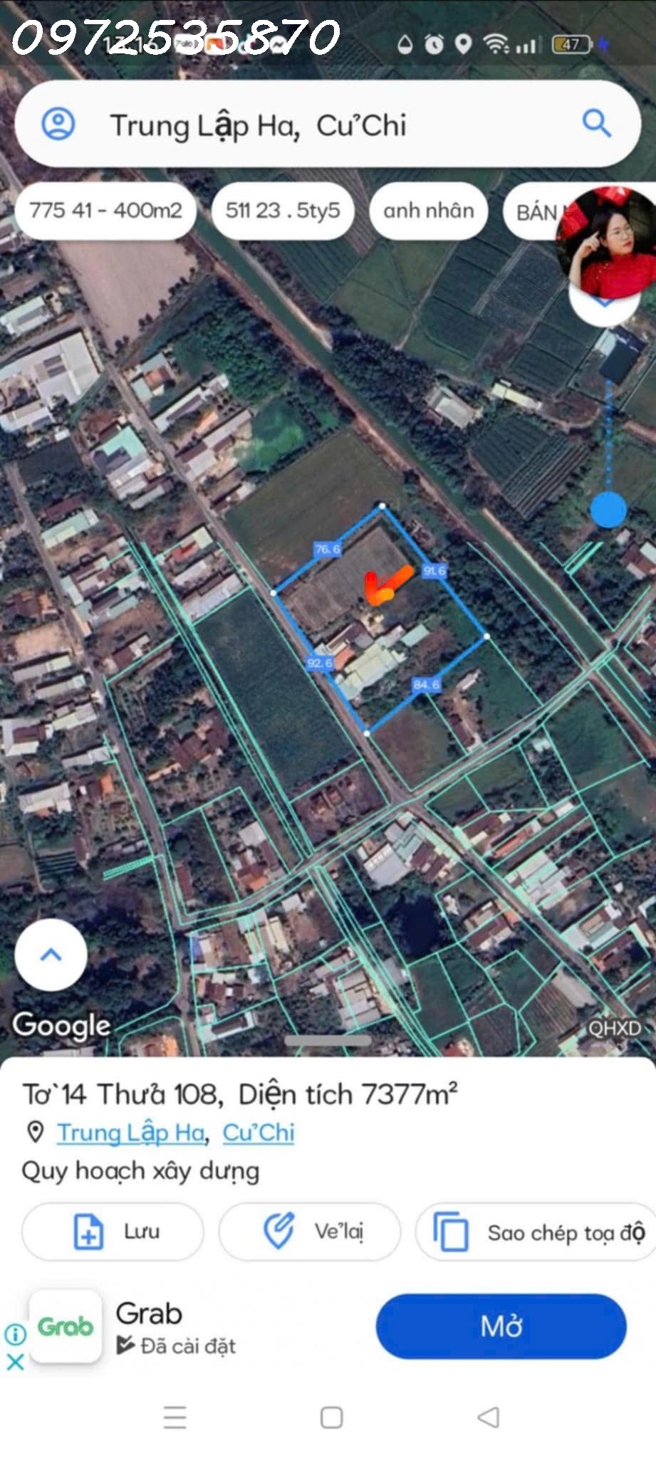  Bán đất Trung Lập Hạ TPHCM 11,5 tỷ có thương lượng nhẹ 