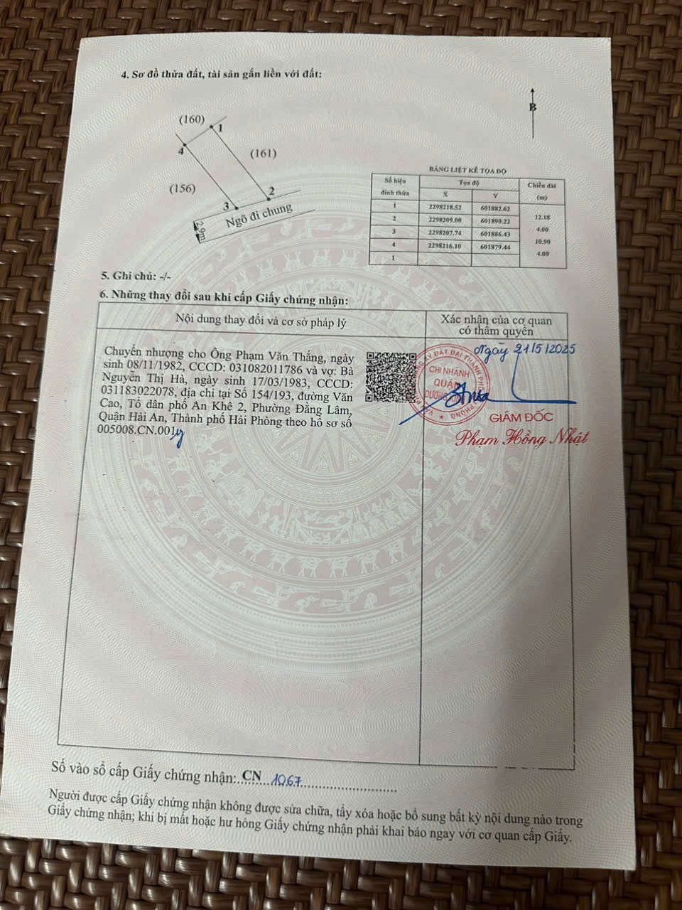  Đất 44.7m² ngõ 790 Phạm Văn Đồng, oto đỗ cửa – giá hiếm chỉ hơn 1 tỷ  ZALO 0567 222 555 