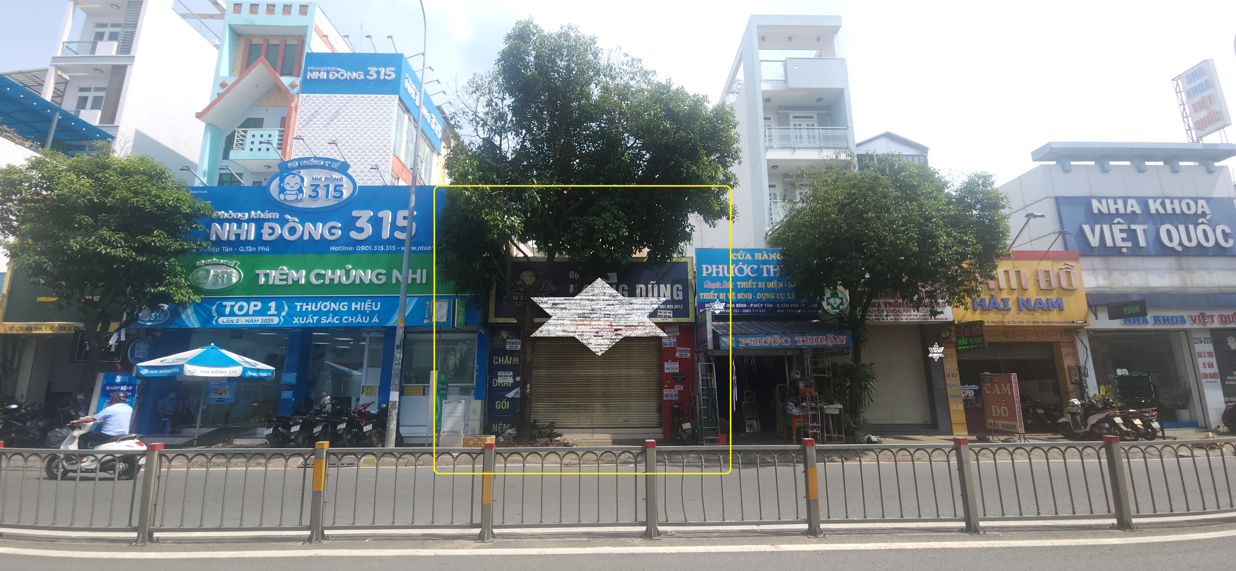  Cho thuê nhà mặt tiền Hòa Bình 120m² - NGANG 6M - CẠNH CHUNG CƯ-GẦN CHỢ 