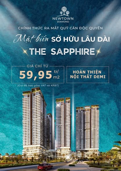  NEWTOWN DIAMOND ĐÀ NẴNG - CĂN HỘ BIỂN GIÁ ĐẦU TƯ HẤP ĐÃN 