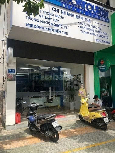  Cho thuê nhà mặt tiền đường Đồng Khởi trung tâm TP. Bến Tre, vị trí vàng kd đắc địa 