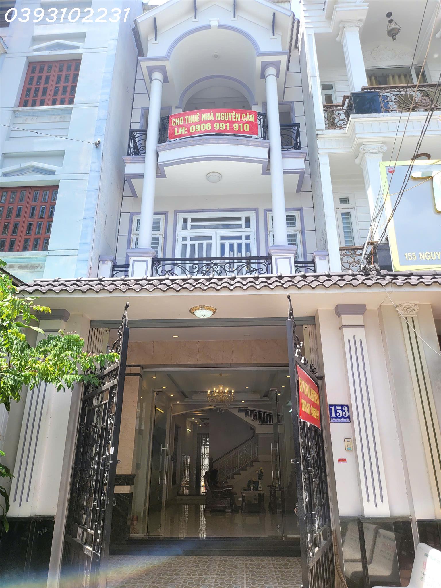  Bán nhà mặt tiền số 153 Nguyễn Hiền, P.Ninh Kiều, Cần Thơ, DT 4.5m x 20m, giá : 10,5 tỷ 