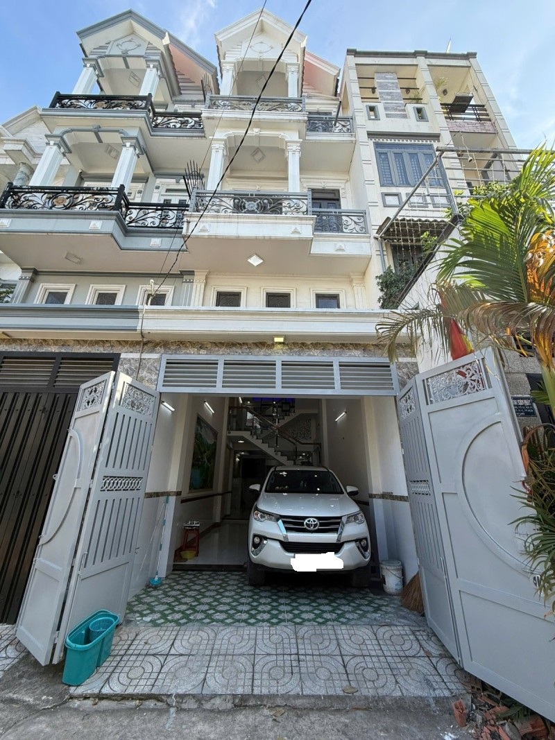  Nhà 4 Tầng Hẻm Ô tô 65m2 Lâm Thị Hố P.Tân Chánh Hiệp Quận 12 Cũ 5 Tỷ 950. 