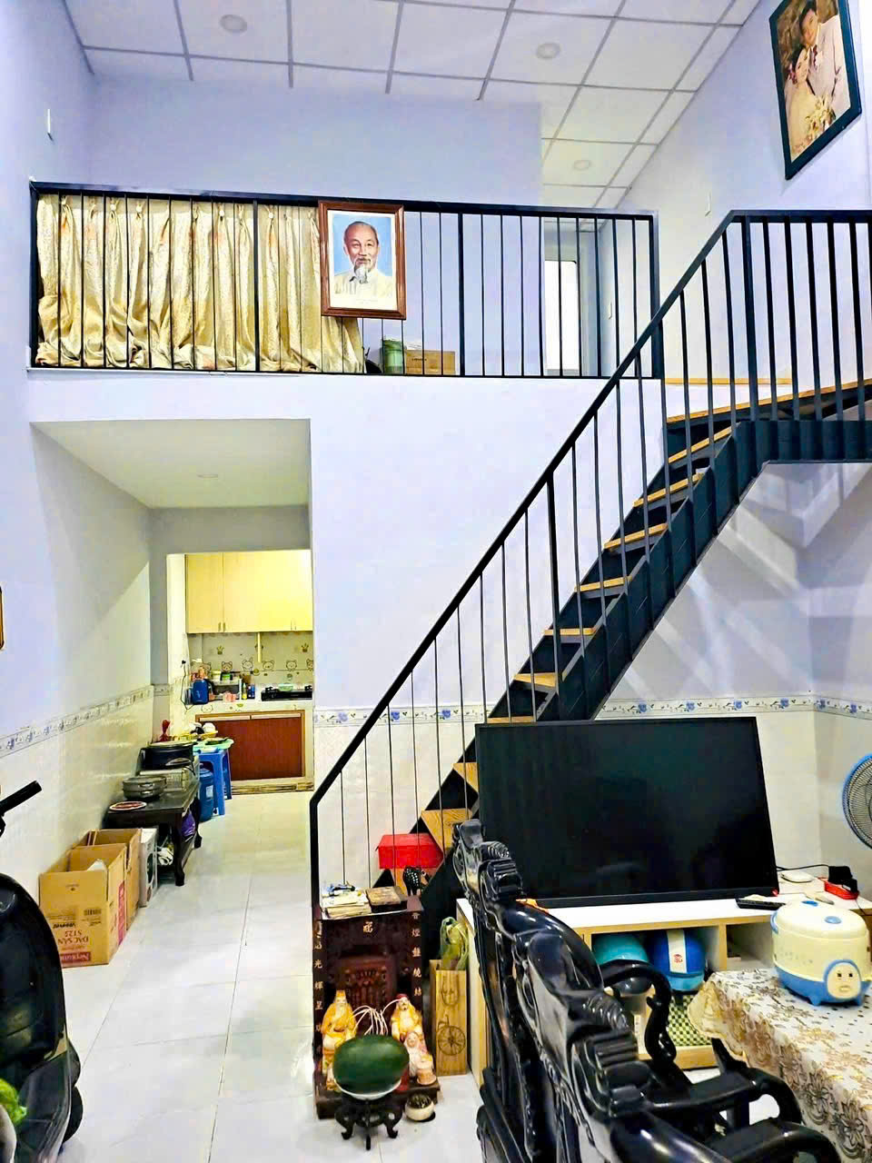  BÁN NHÀ 4,3 X 12M SHR THỚI AN Q12 HẺM XE HƠI 7 CHỖ GẦN GÒ VẤP 