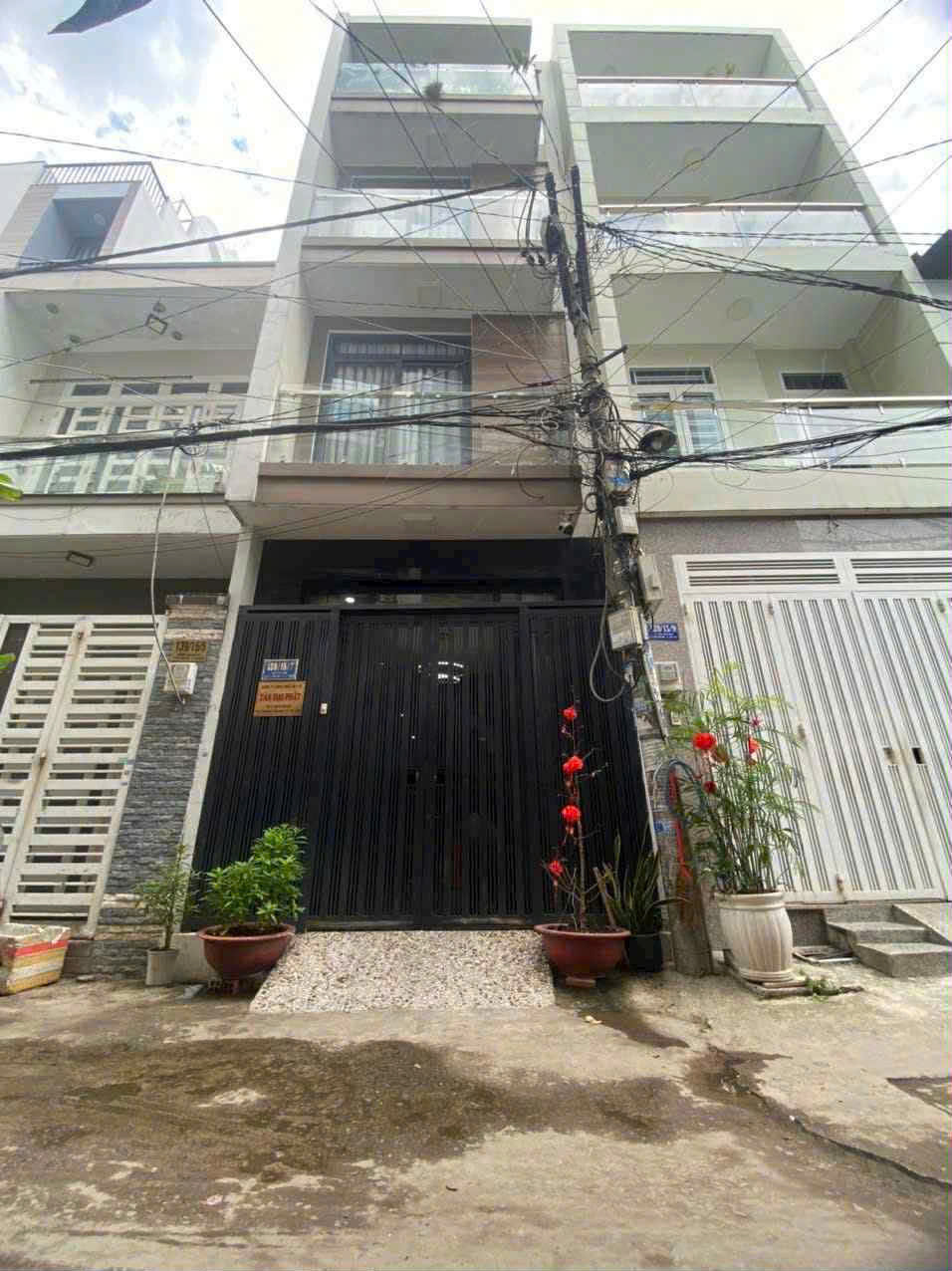  Nhà 4Tầng Mới Đẹp, 48M Nhỉnh 6 Đồng Tân Sơn Nhì Tân Phú Gần Aeon Mall 