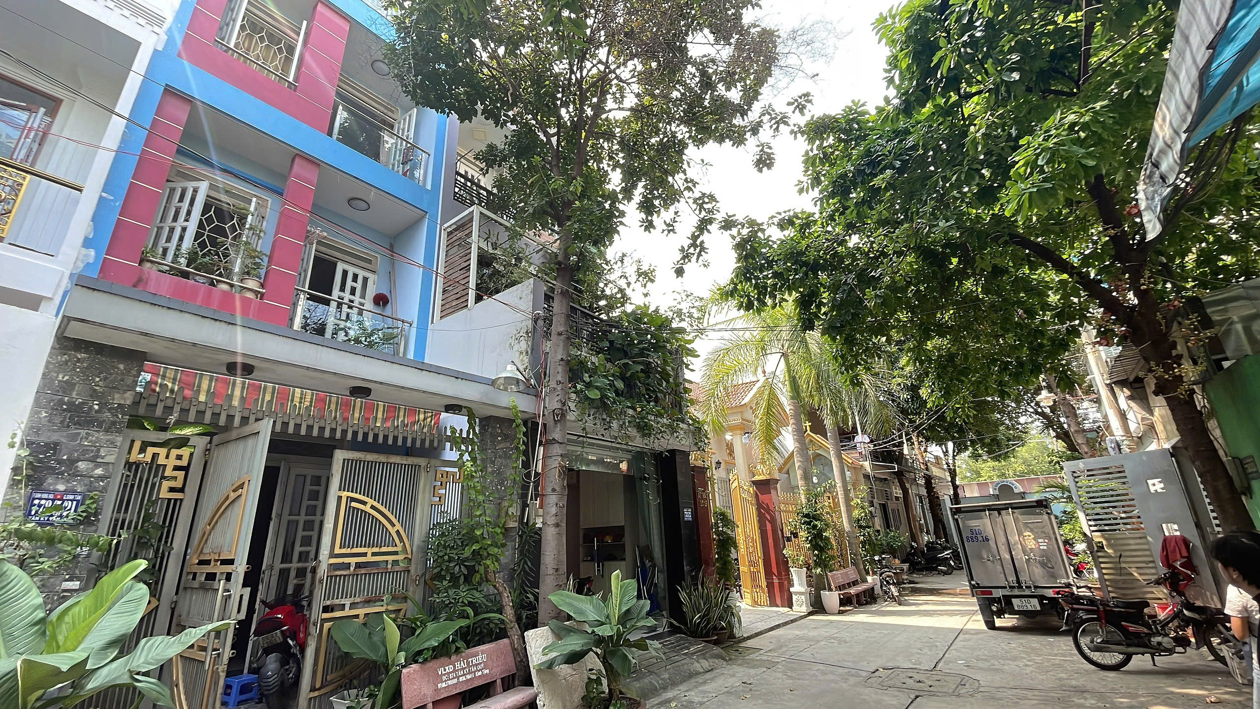  Nhà 3 tầng thích hơp cho ngươi lớn tuổi, hẽm cụp đường 8m ô tô r vào thỏi mái giá bán 6.5 tỷ ZaLO79-53.53.53O 