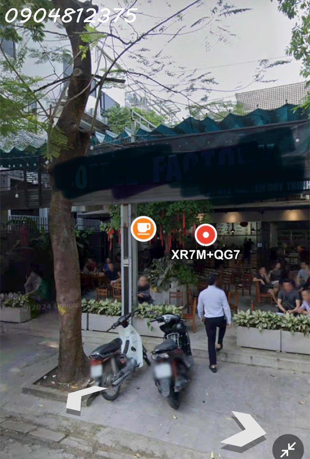  Cho thuê mặt bằng mặt tiền đường lớn bán đảo Linh Đàm, DT 250m2 + tầng 2 100m2, MT 12m 