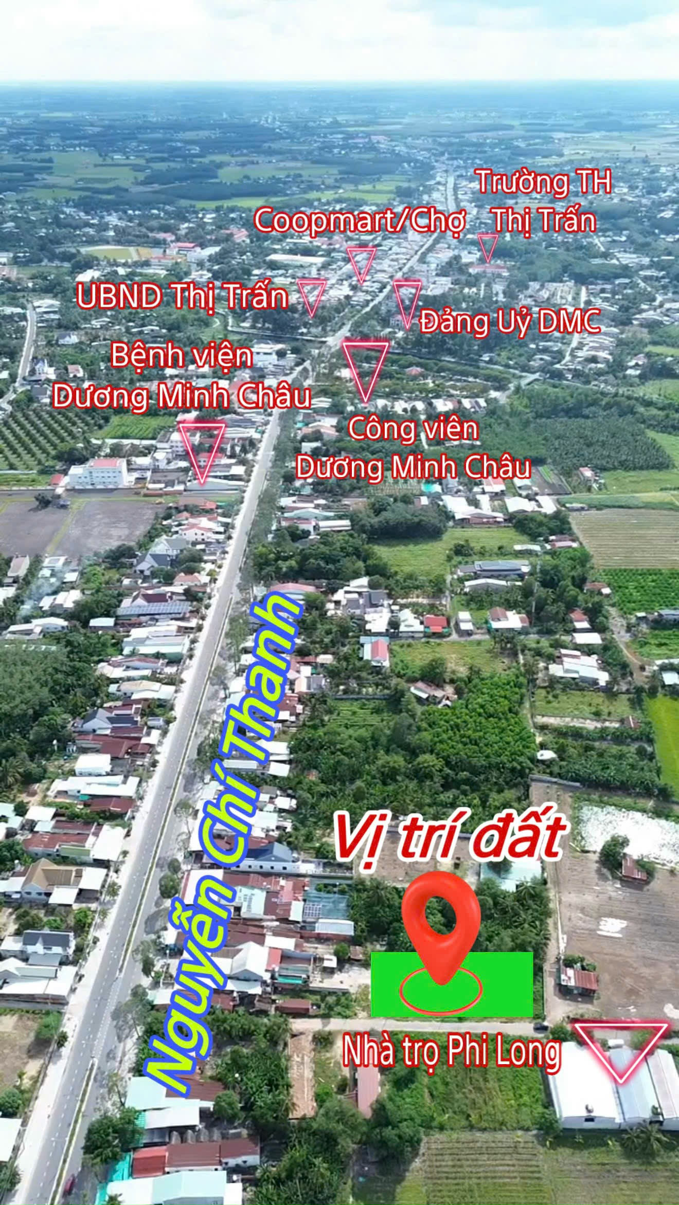  ĐẤT MẶT TIỀN NHỰA – 1 SẸC NGUYỄN CHÍ THANH, NGAY TT DƯƠNG MINH CHÂU 3xxtr 