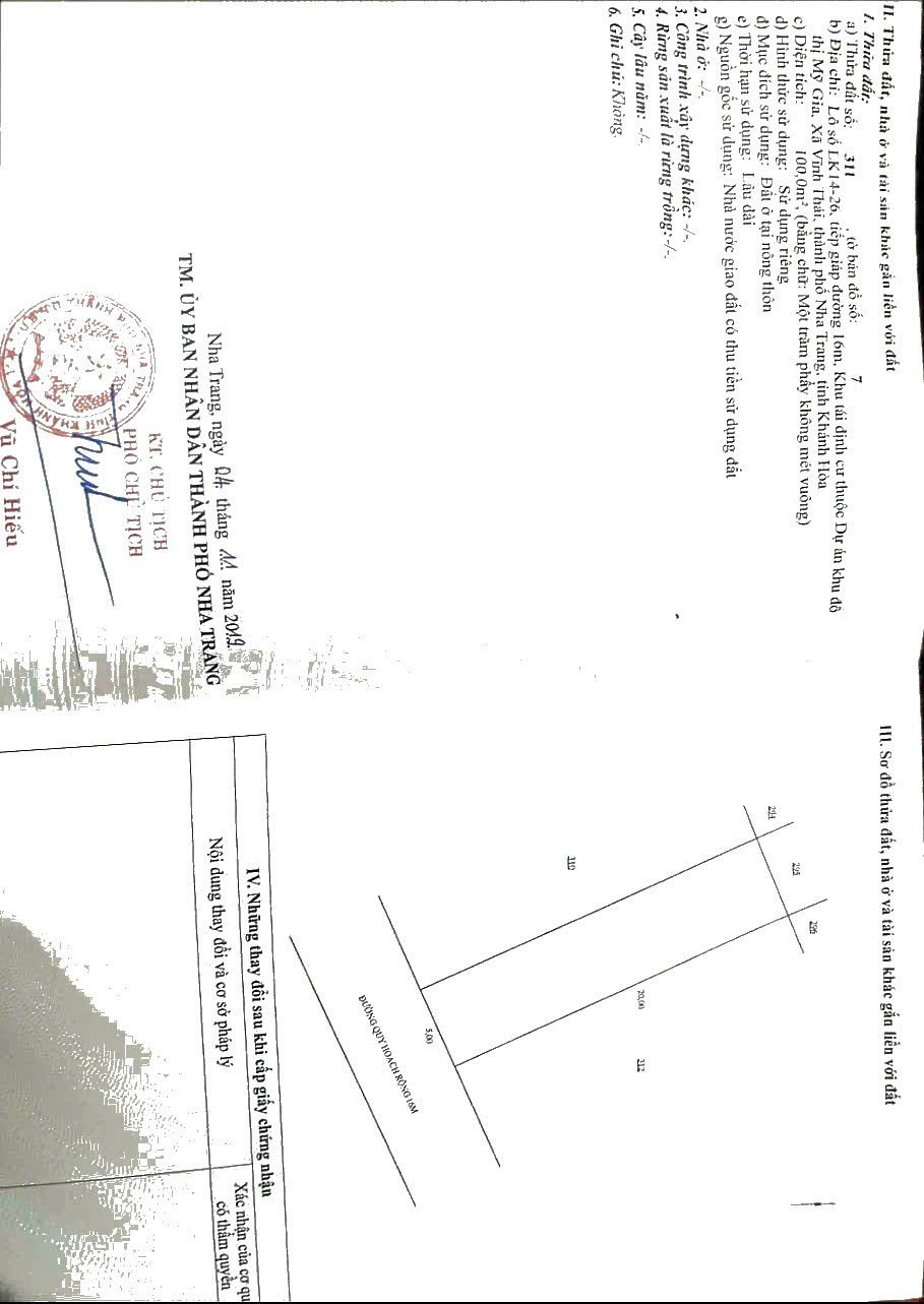  BÁN ĐẤT TÁI ĐỊNH CƯ TẠI MỸ GIA 