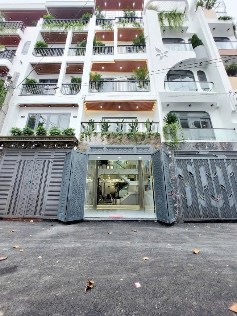  ???? BÁN NHÀ 5 TẦNG BTCT – SIÊU PHẨM FULL NỘI THẤT – OTO VÀO NHÀ – VUÔNG A4,Thạnh Xuân 25, Q12 