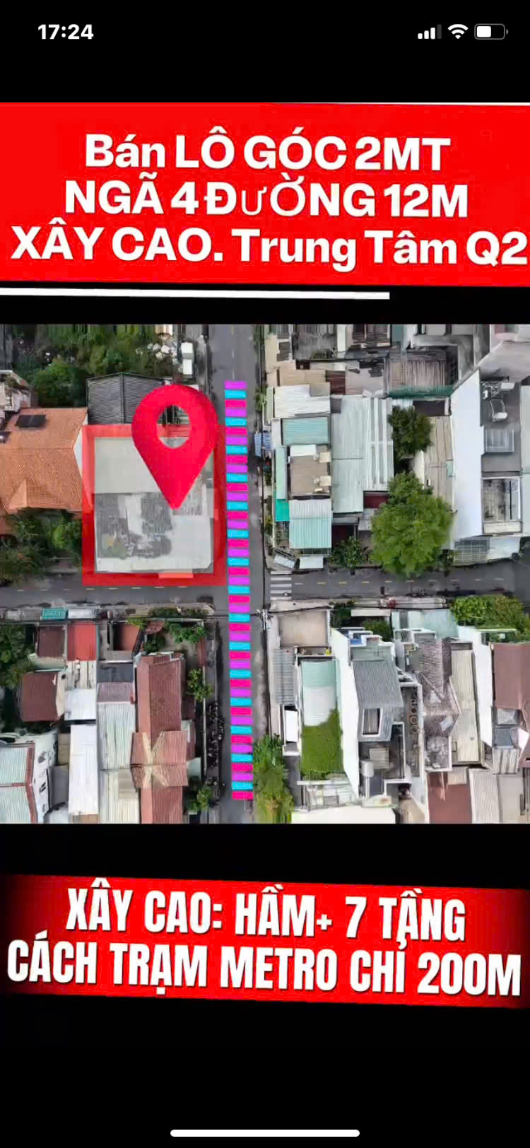  Bán Đất Góc 2 Mặt Tiền 9 Đăng Tiến Đông Ngay Ga Metro An Phú TP Thủ Đức 