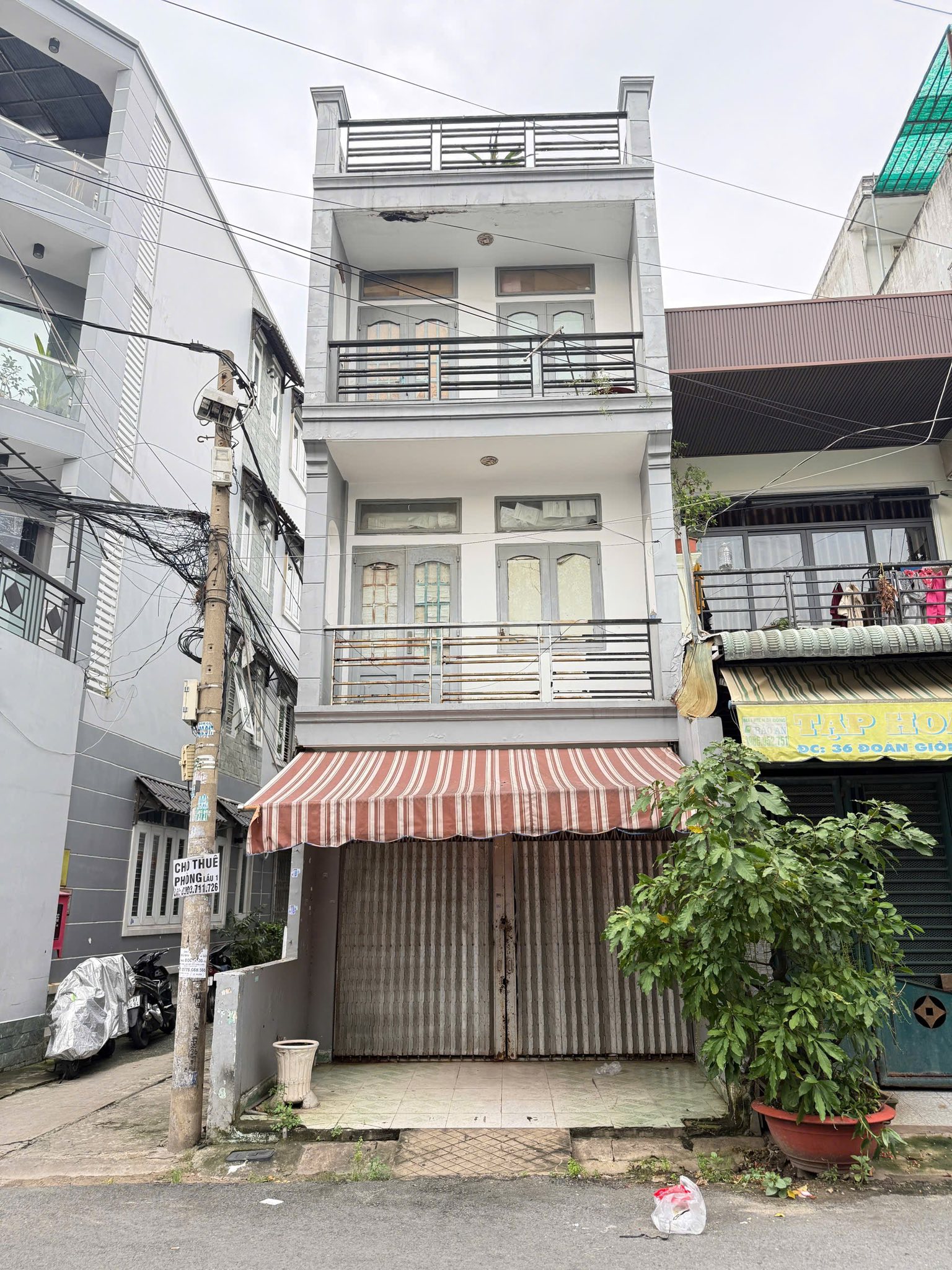  Mặt tiền Đoàn Giỏi, Sơn Kỳ - 4x15m Trệt 2 Lầu – Ngay AEON – Chỉ 7.9 tỷ 