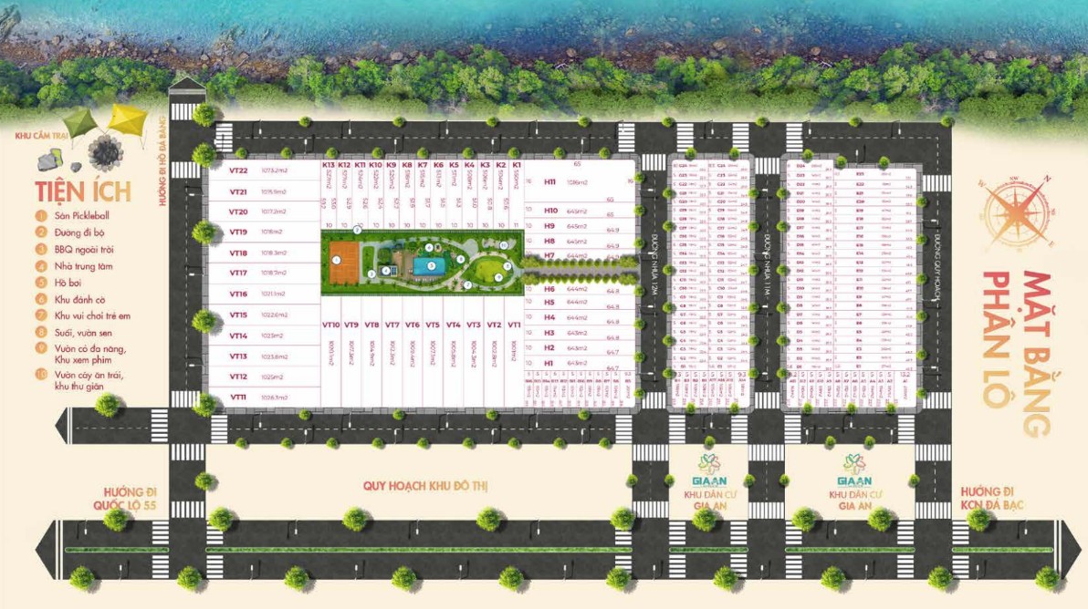  Đất SHR 120m² 80m²  KDC Tiện ích 4.000m²  Không gian sống đẳng cấp cho chuyên gia giá từ 1 tỷ 