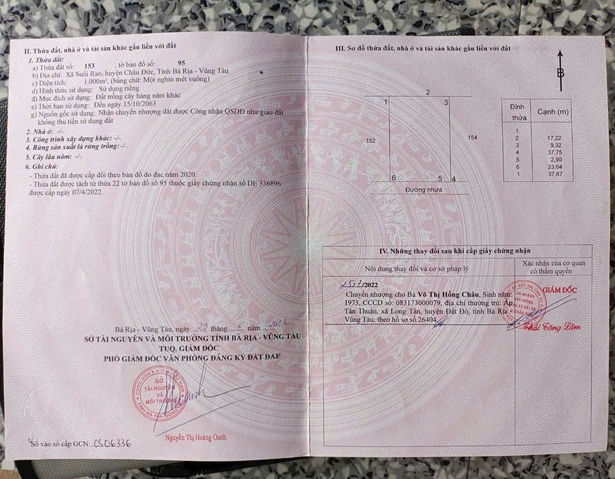  Cần bán 1 sào đất view nghỉ dưỡng, nhà vườn yên tĩnh. 