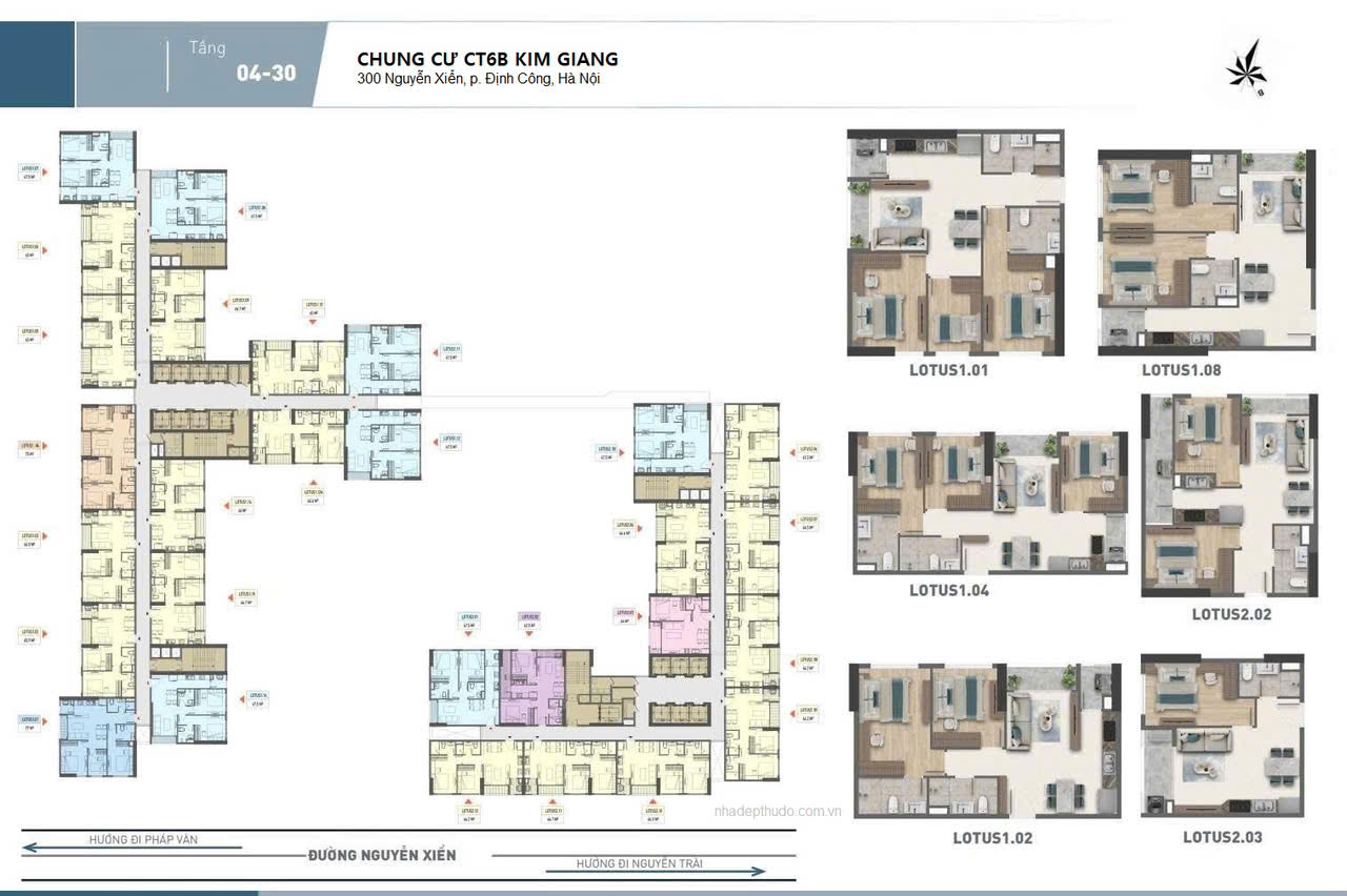  HAI CĂN NGOẠI GIAO ĐẸP NHẤT DỰ ÁN 300 NGUYỄN XIỂN 