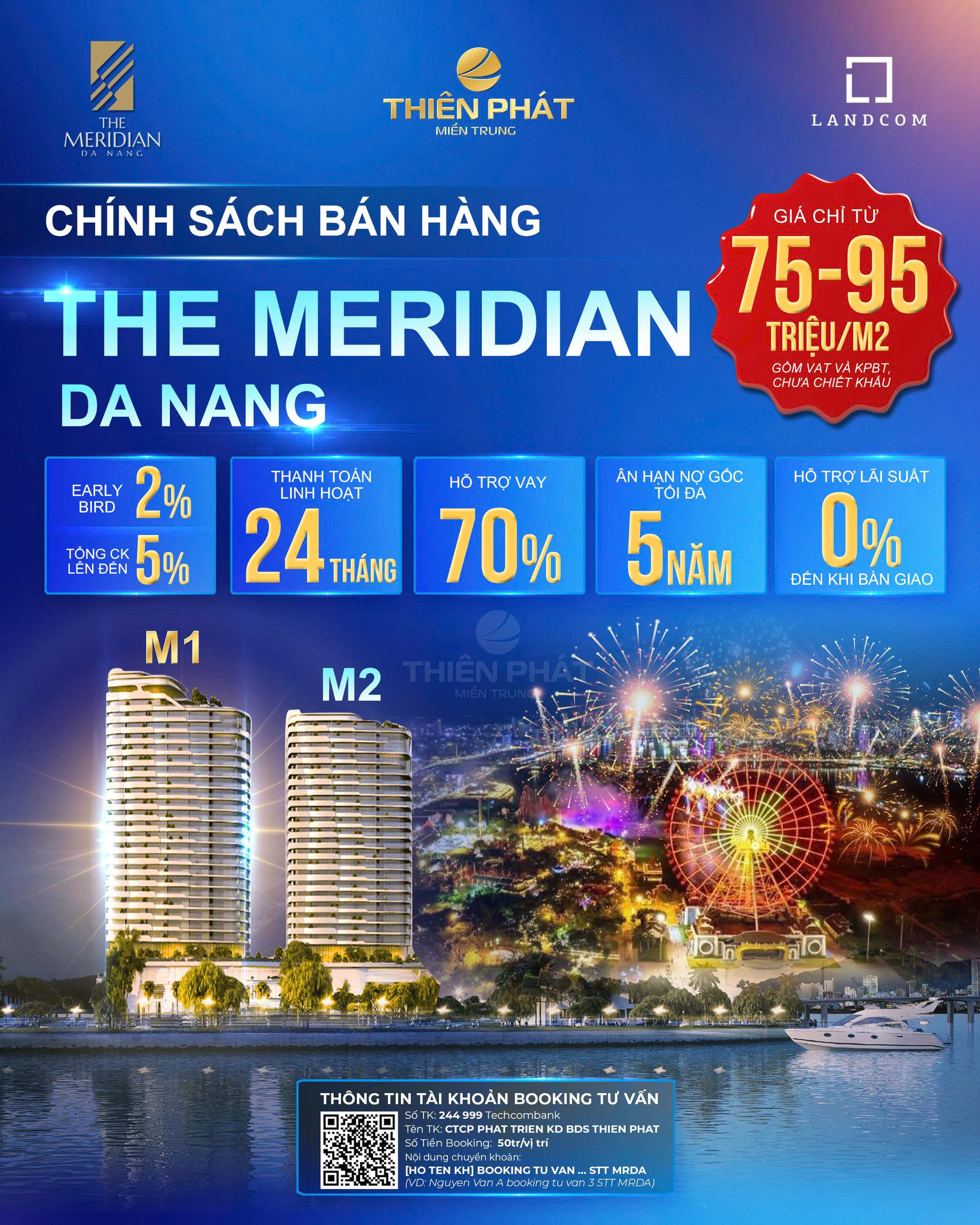  HÉ LỘ CHÍNH SÁCH BÁN HÀNG ĐƯỢC MONG CHỜ NHẤT – THE MERIDIAN ĐÀ NẴNG 