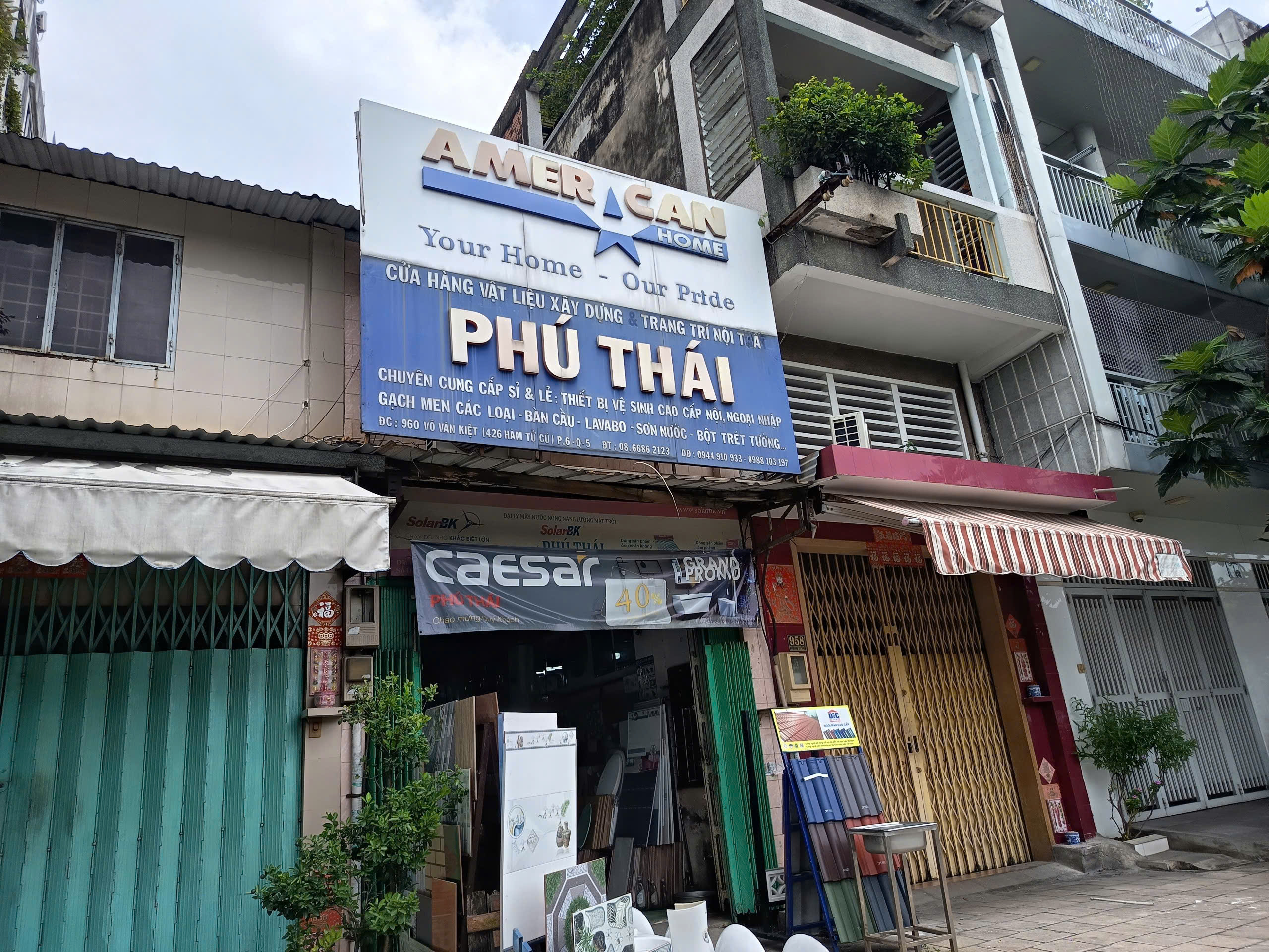 Bán nhà MT 960 Võ Văn Kiệt, Phường 5, Q5 