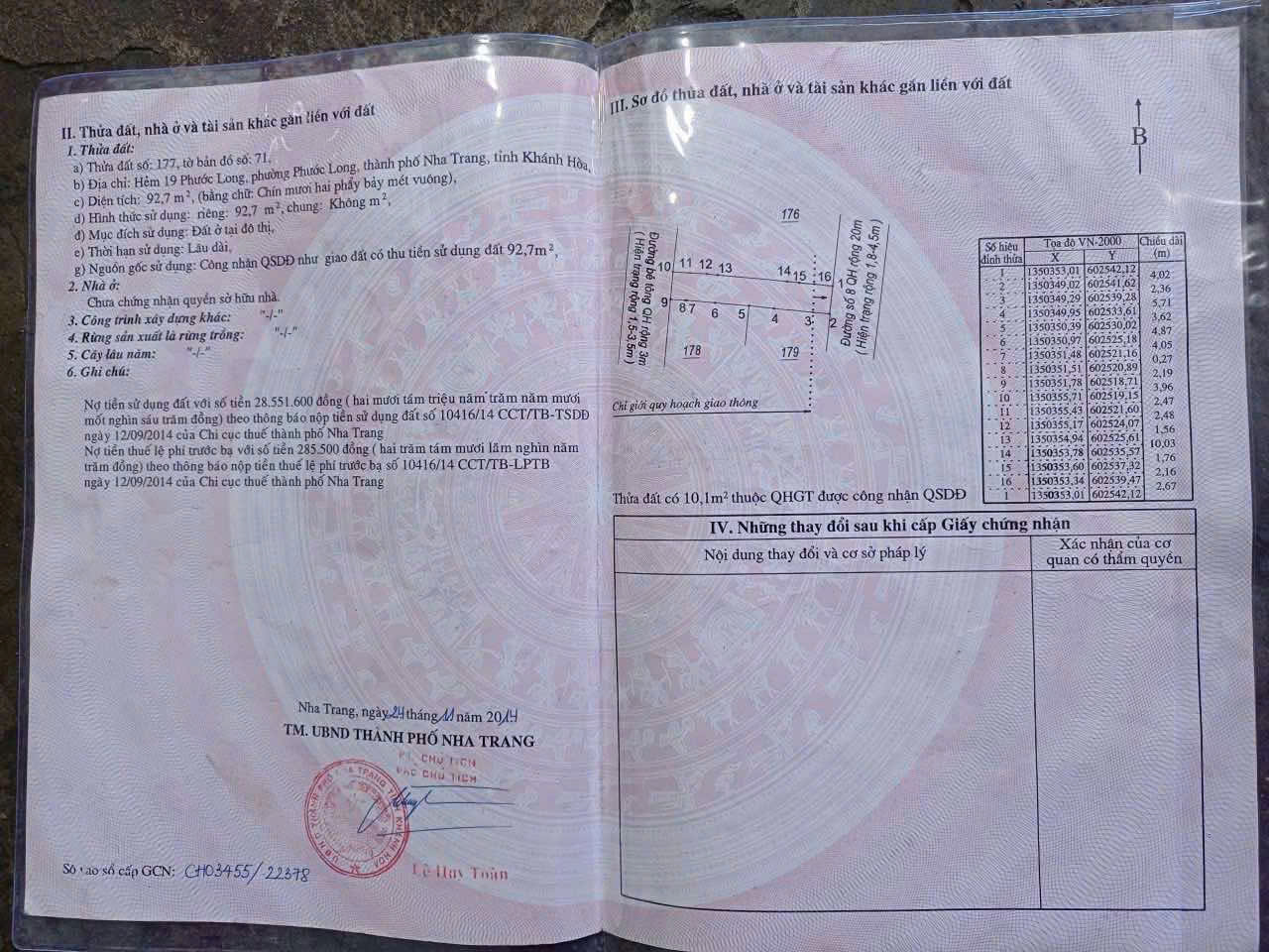  BÁN NHÀ ĐẸP GIÁ TỐT – PHƯỚC LONG, NHA TRANG 