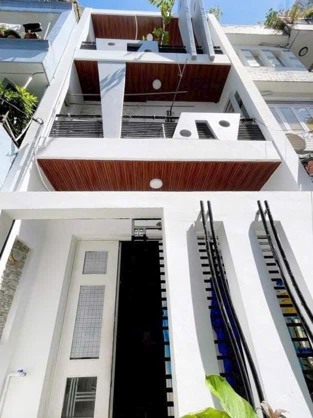  Bán nhà Phan Đình Phùng, P.1, 4.3 x 11m NH 6.4m, 4 tầng, 6PN, 7.x tỷ, TL 