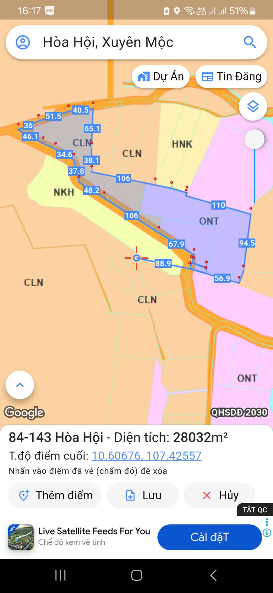  3ha 500m mt đường cách ủy xã hòa hội 1km , phủ hồng 1/2 , 
