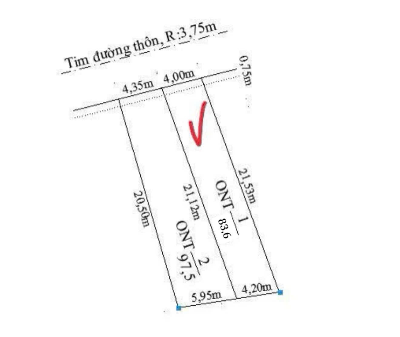  SIÊU PHẨM MẶT ĐƯỜNG XUÂN ĐÔNG – NGŨ PHÚC, 83.6M² GIÁ CHỈ HƠN 1.X TỶ – ZALO 0567 222 555 