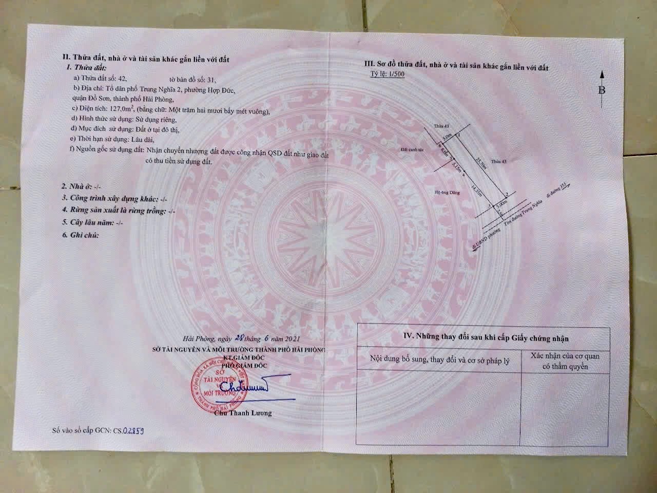  MẶT ĐƯỜNG TRUNG NGHĨA – 127M² GIÁ HIẾM CHỈ 25,X TRIỆU/M² – ZALO 0567 222 555 