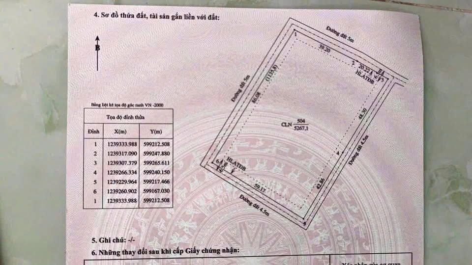  BÁN  1 MẪU ĐẤT Ở PHƯỜNG  CHÁNH PHÚ HÒA – BẾN CÁT, BÌNH DƯƠNG 